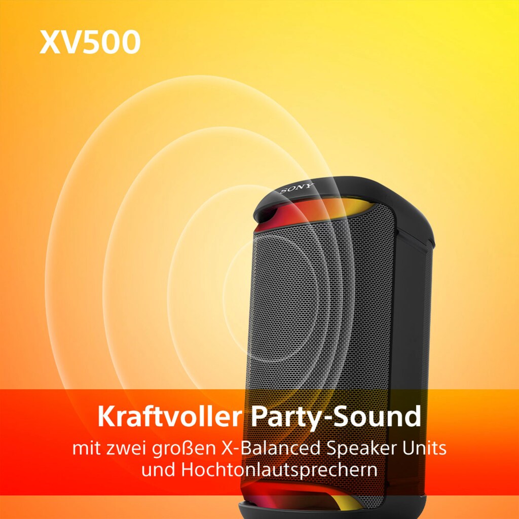 Sony Party-Lautsprecher »SRS-XV500«