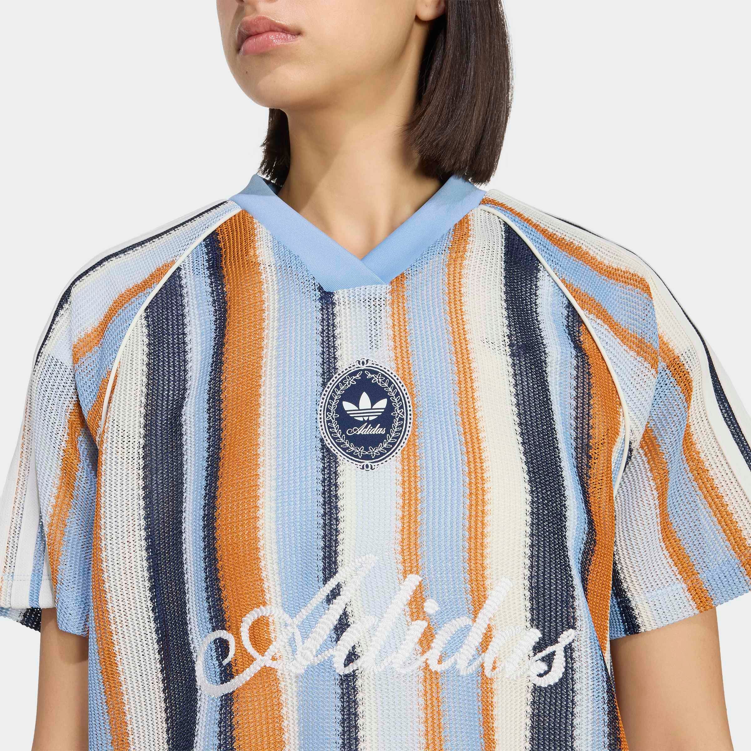 adidas Originals T-Shirt »ADIDAS ORIGINALS SUMMER GLOW OVERSIZE JERSEY, GEWIRKTES MATERIAL«