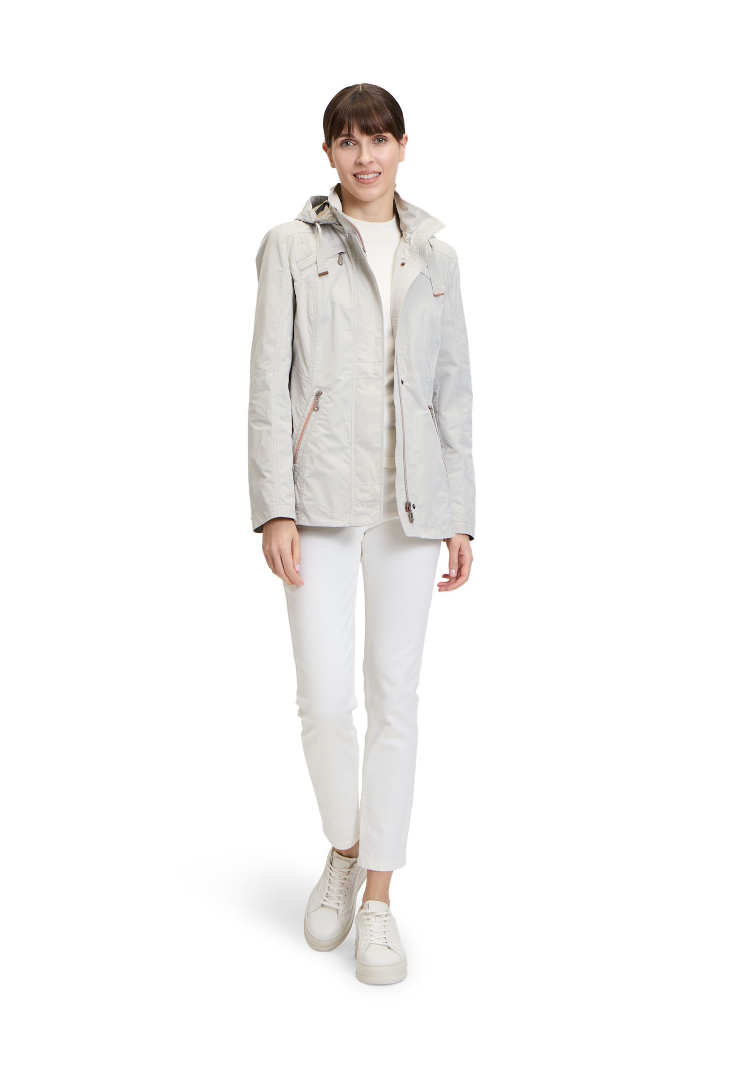 Gil Bret Outdoorjacke, mit Kapuze, mit Kapuze
