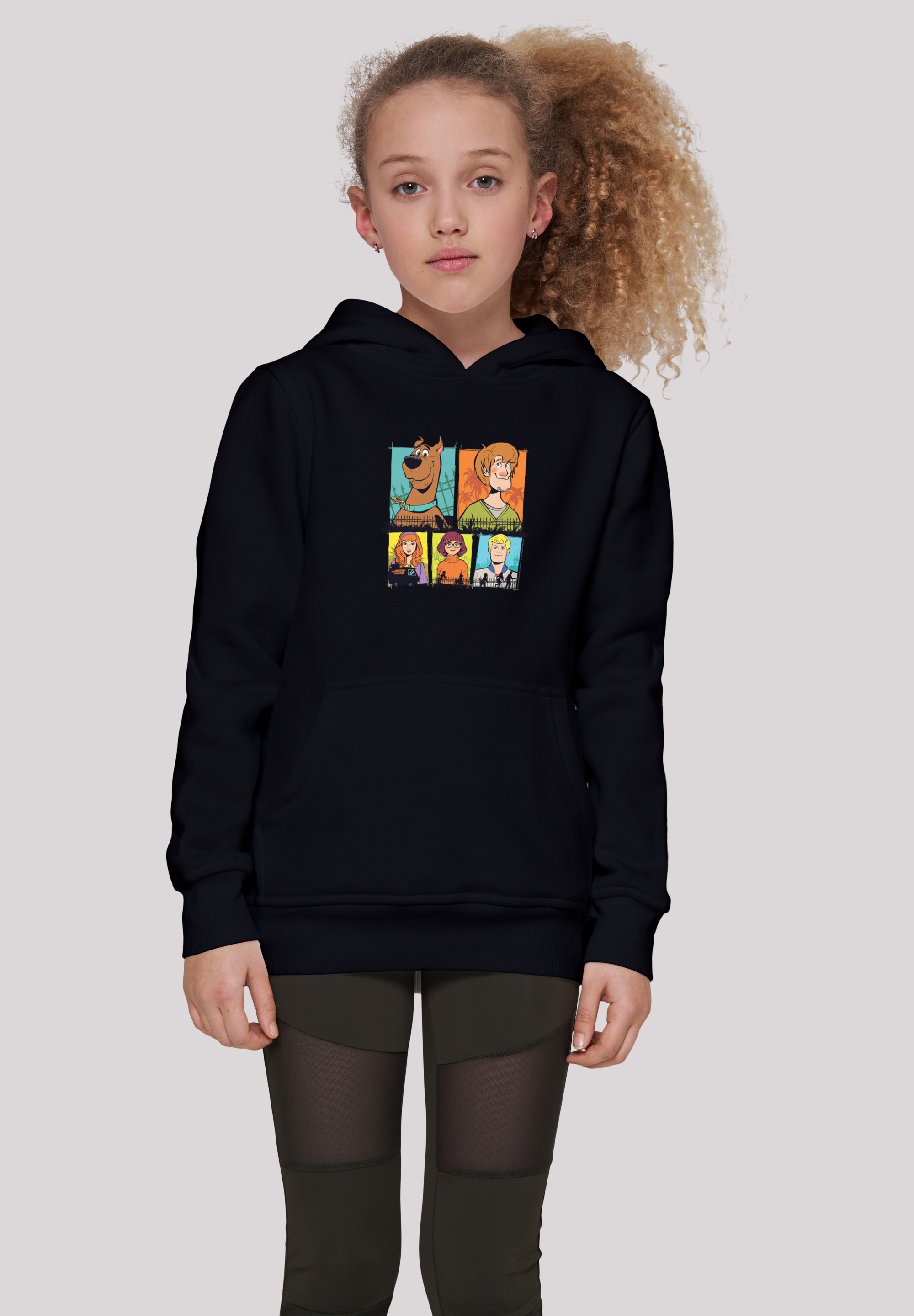 F4NT4STIC Hoodie »F4NT4STIC Kinder Scooby Doo Group Frames with Basic Kids Hoody«, (1 tlg.)