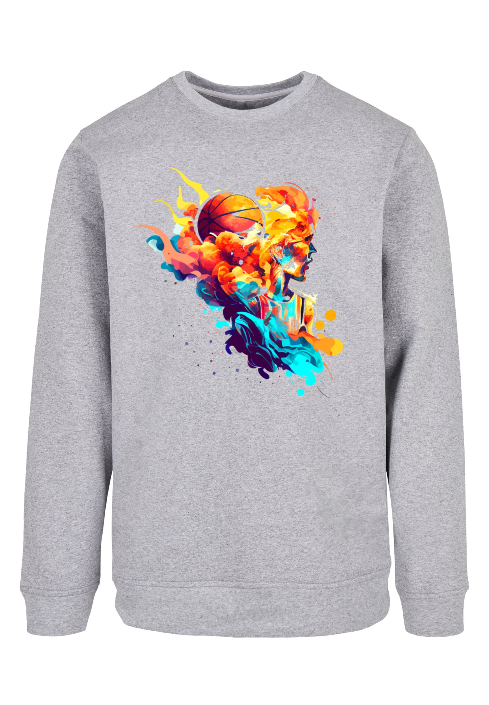 F4NT4STIC Kapuzenpullover "Basketball Sport Player CREW", Print günstig online kaufen