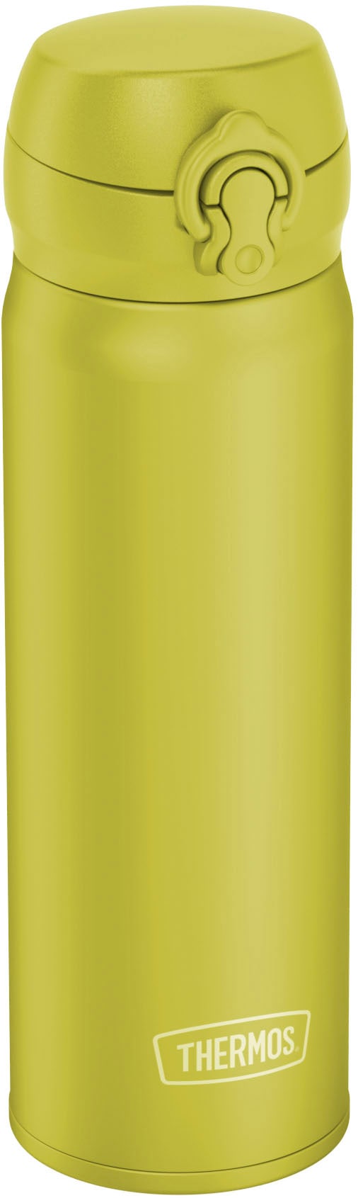 THERMOS Isolierflasche »ULTRALIGHT BOTTLE, doppelwandiger Edelstahl, spülmaschinenfest«, (1 tlg.), 10h heiß & 20h kalt, zerlegbares Safe Flow Lid