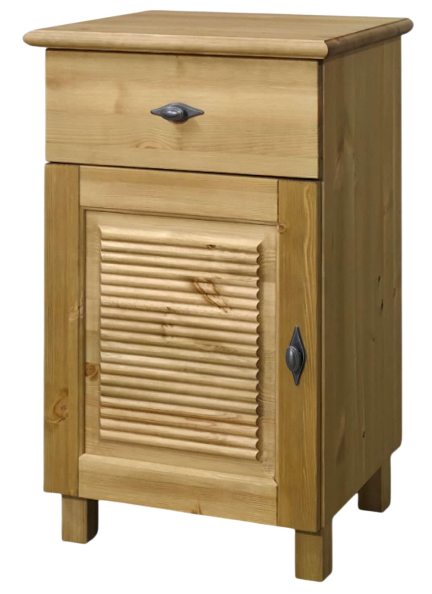 OTTO home Unterschrank "Rauna" aus massiver Kiefer, Breite 44 cm, Rillenopt günstig online kaufen