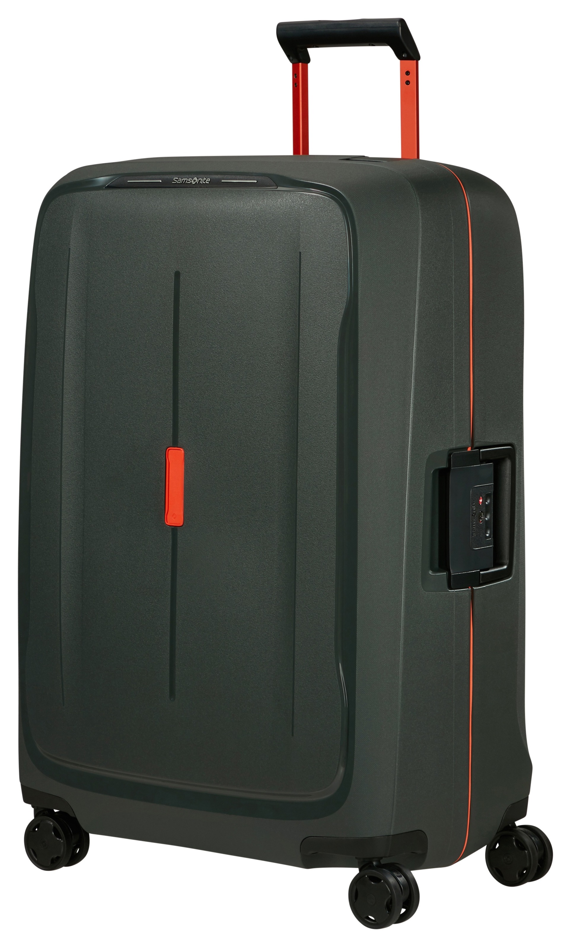 Samsonite Hartschalen-Trolley »ESSENS CIRCULAR, verschiedene Größen«, 4 Rollen, digitaler Produktpass für Transparenz des gesamten Produktlebenszyklus