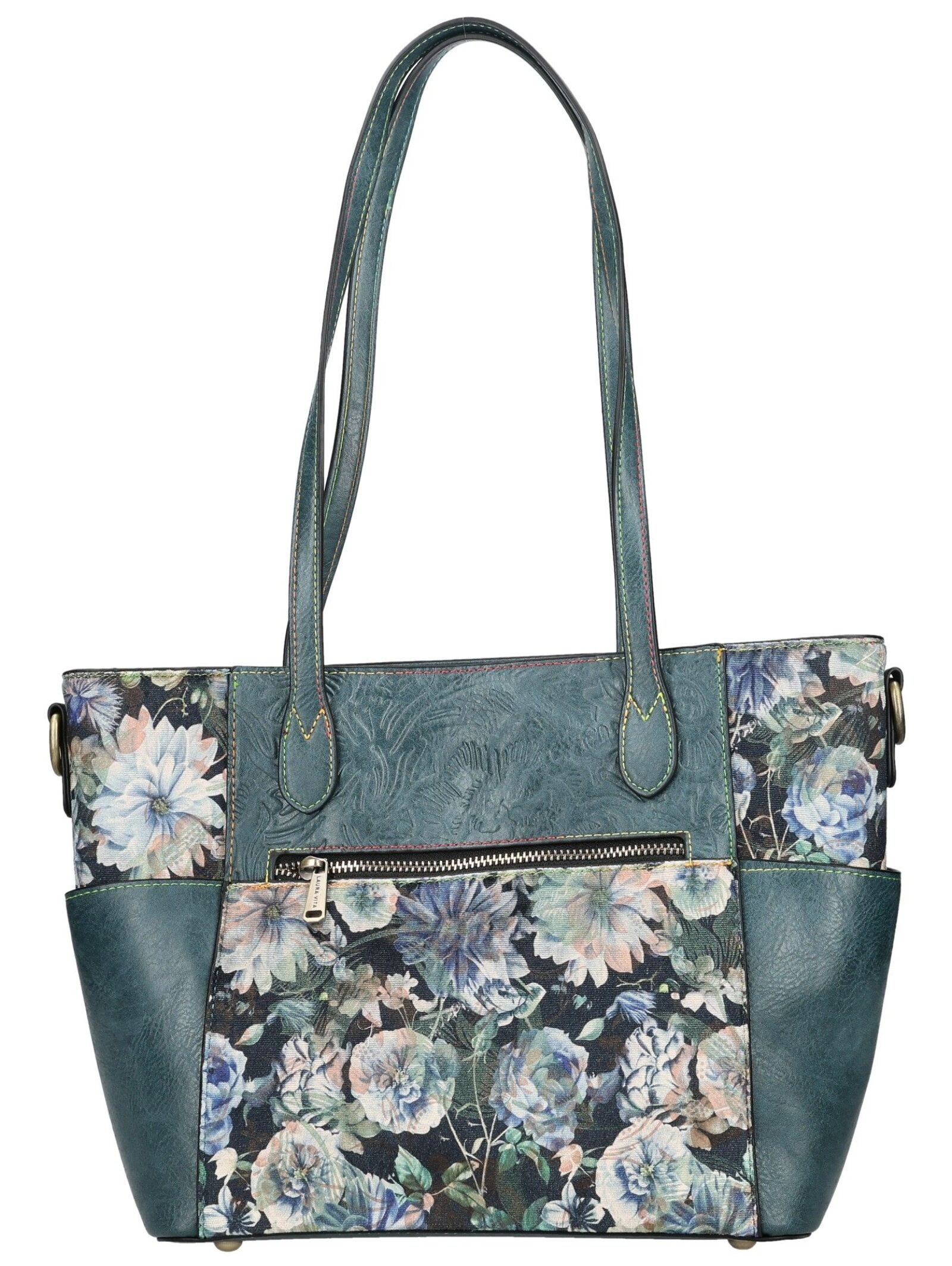 LAURA VITA Henkeltasche »LAURA VITA Taschen Leder/Textil«