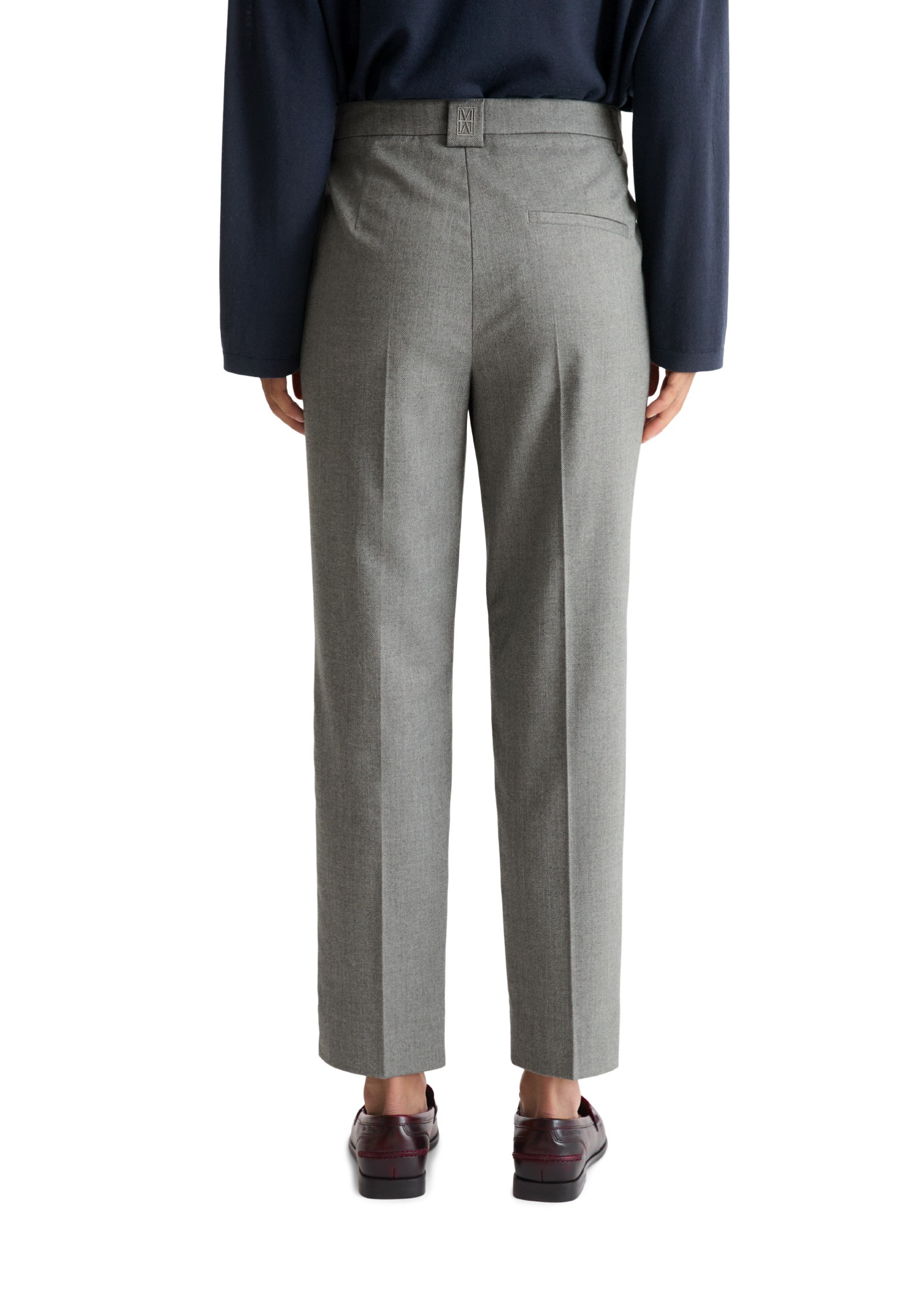Marc O'Polo Chinohose »aus garngefärbtem Polyester-Viskose-Mix«