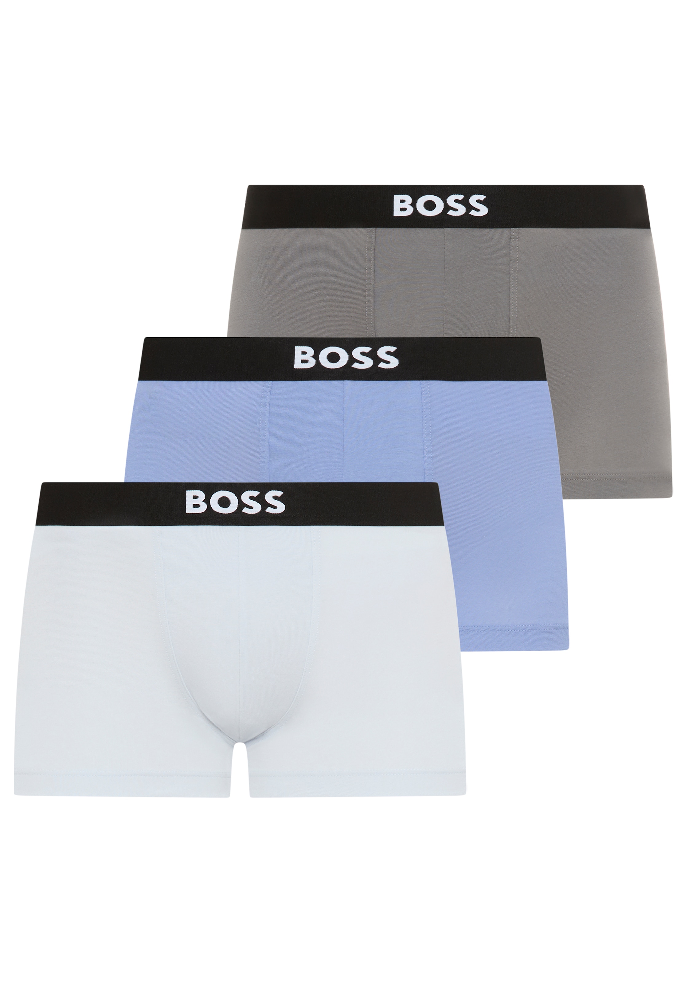 BOSS Trunk »3P Trunk BOSS ONE« mit unifarbenen Bund