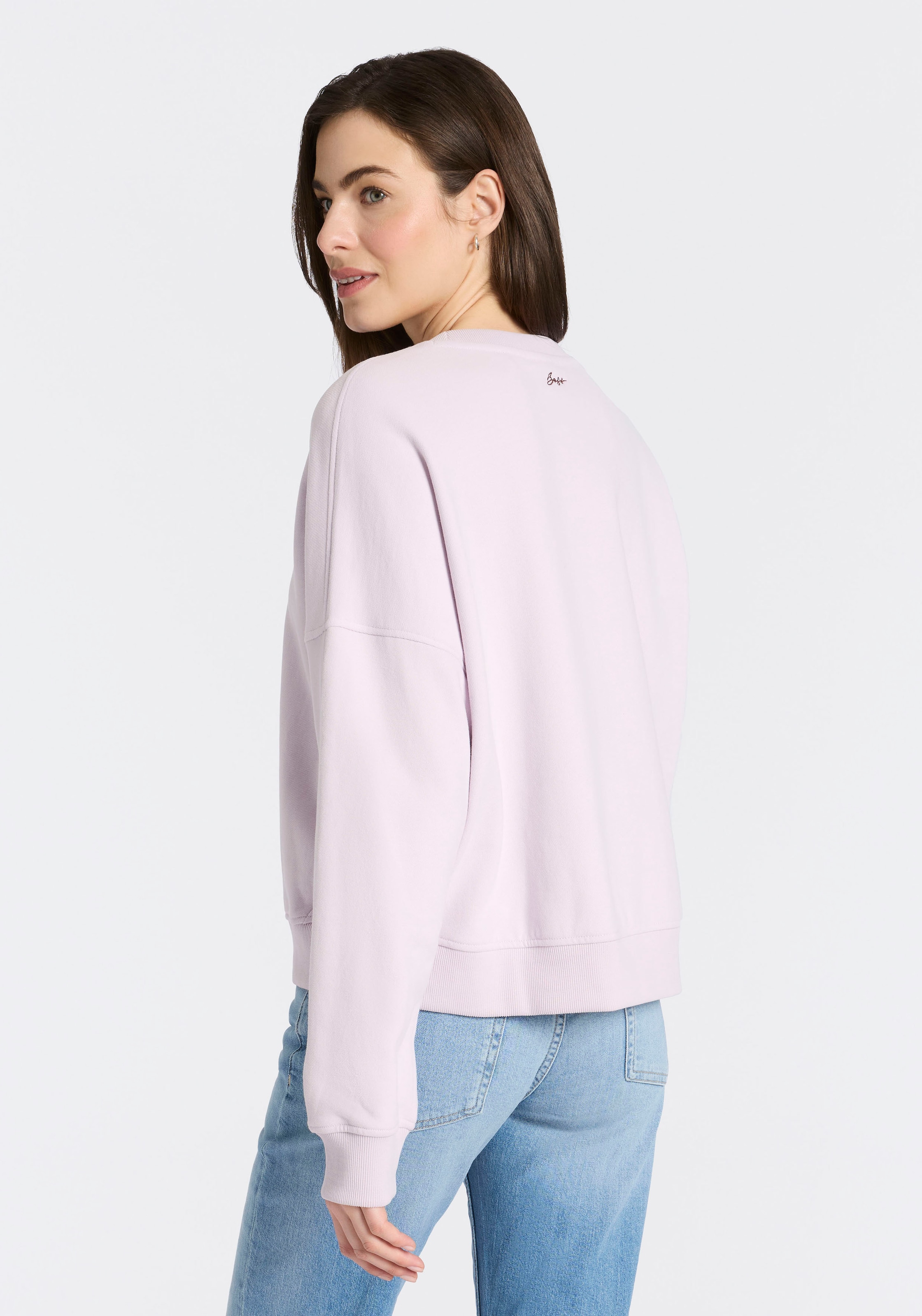 BOSS ORANGE Sweatshirt "Ever Valentine Premium Damenmode", mit Stickerei, O günstig online kaufen