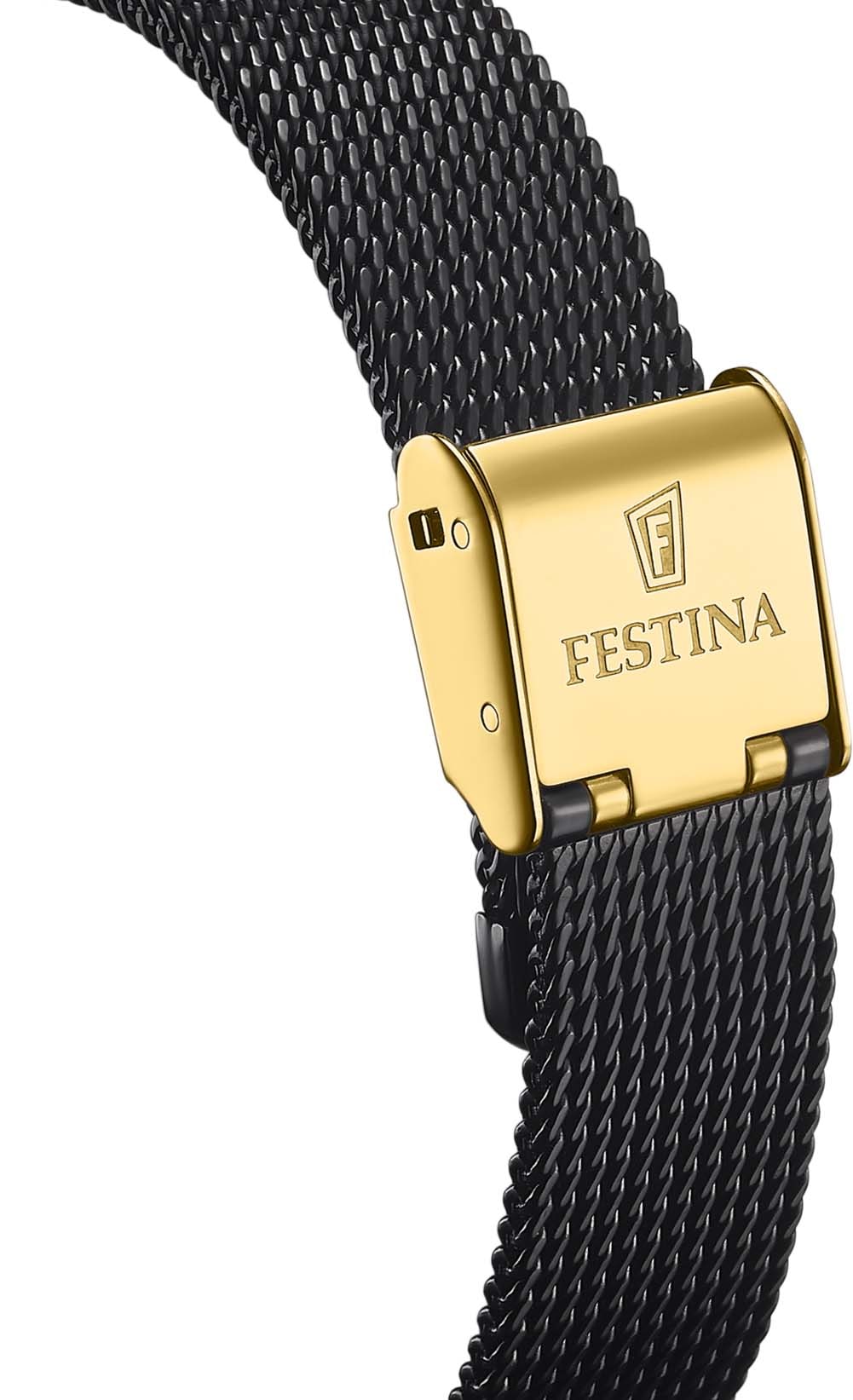 Festina Automatikuhr »Automatik«, Armbanduhr, Damenuhr, mechanische Uhr, Edelstahlarmband