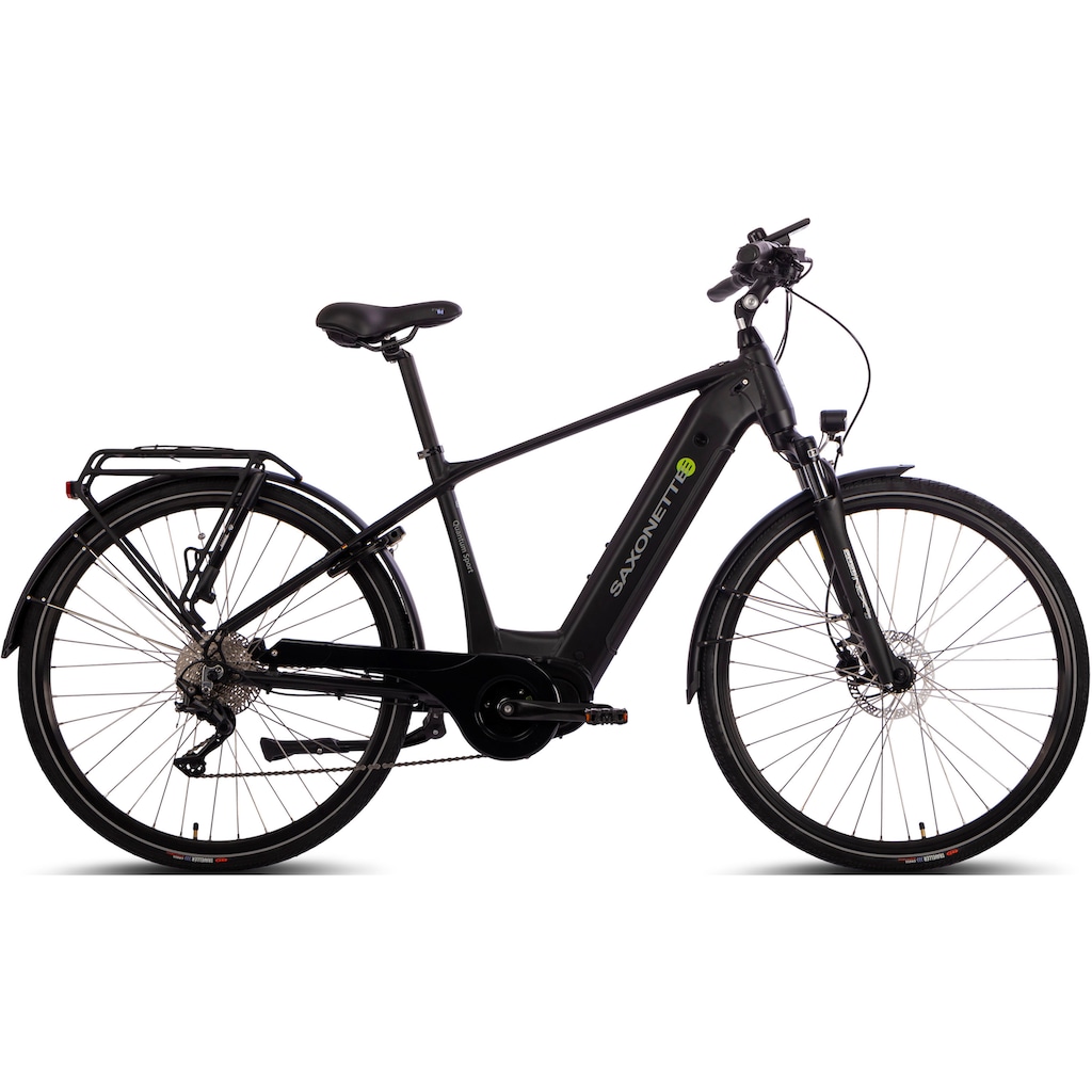 SAXONETTE E-Bike »Quantum Sport Man«, 10 Gang, Shimano, Mittelmotor 250 W