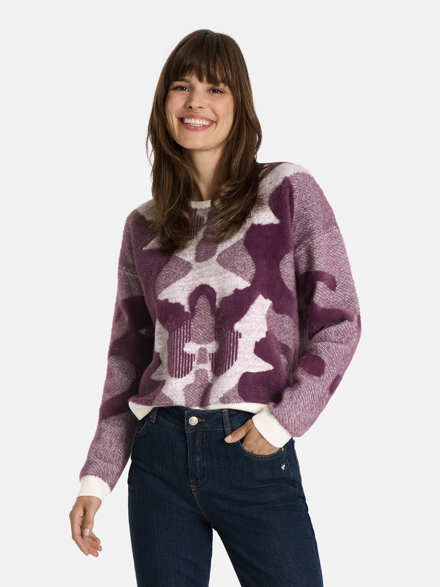 Lieblingsstück Strickpullover "BoL" 57% Polyamid, 34% Polyester, 9% Polyacr günstig online kaufen