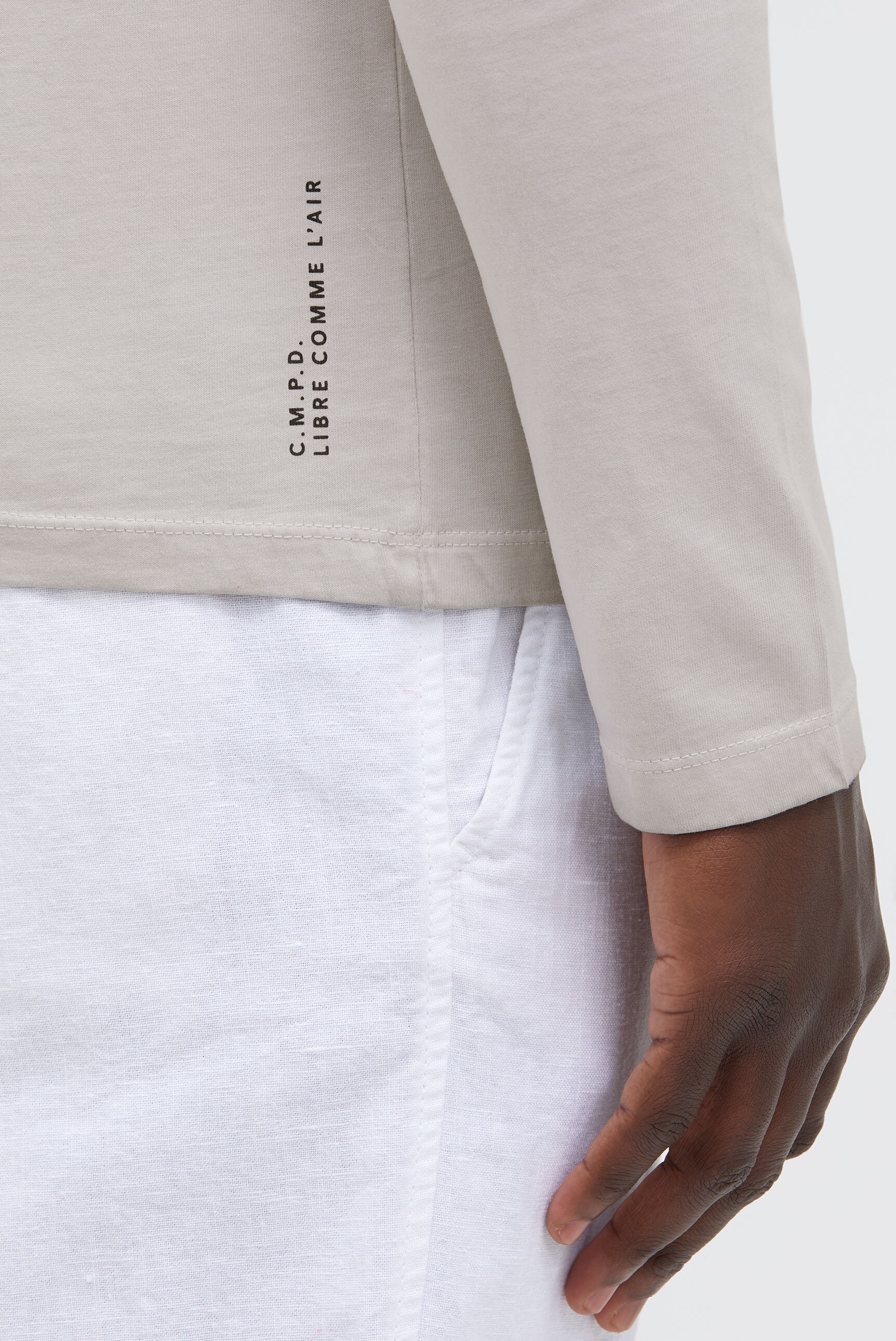 CMPD Langarmshirt aus Baumwolle