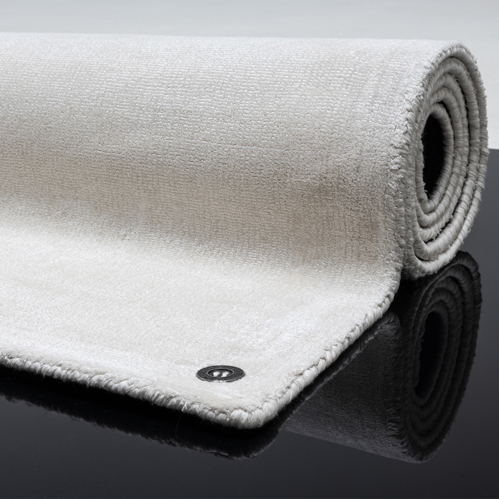 Thumbnail - TOM TAILOR HOME Teppich "Shine uni" rechteckig 8 mm Höhe Handweb Teppich, 100% Viskose, handgewebt, mit elegantem Schimm...