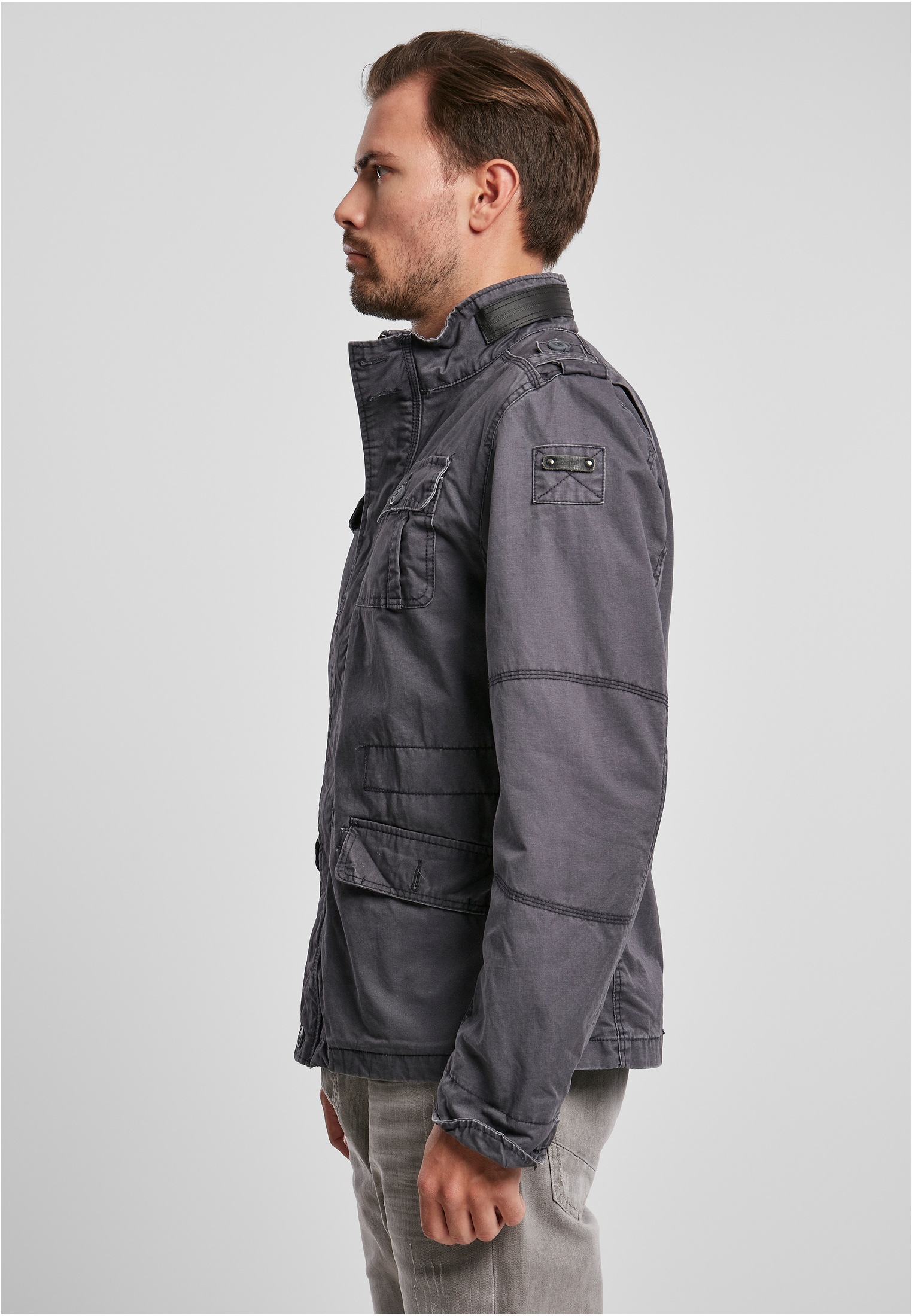 Brandit Allwetterjacke »Brandit Herren Britannia Jacket«, (1 St.), ohne Kapuze