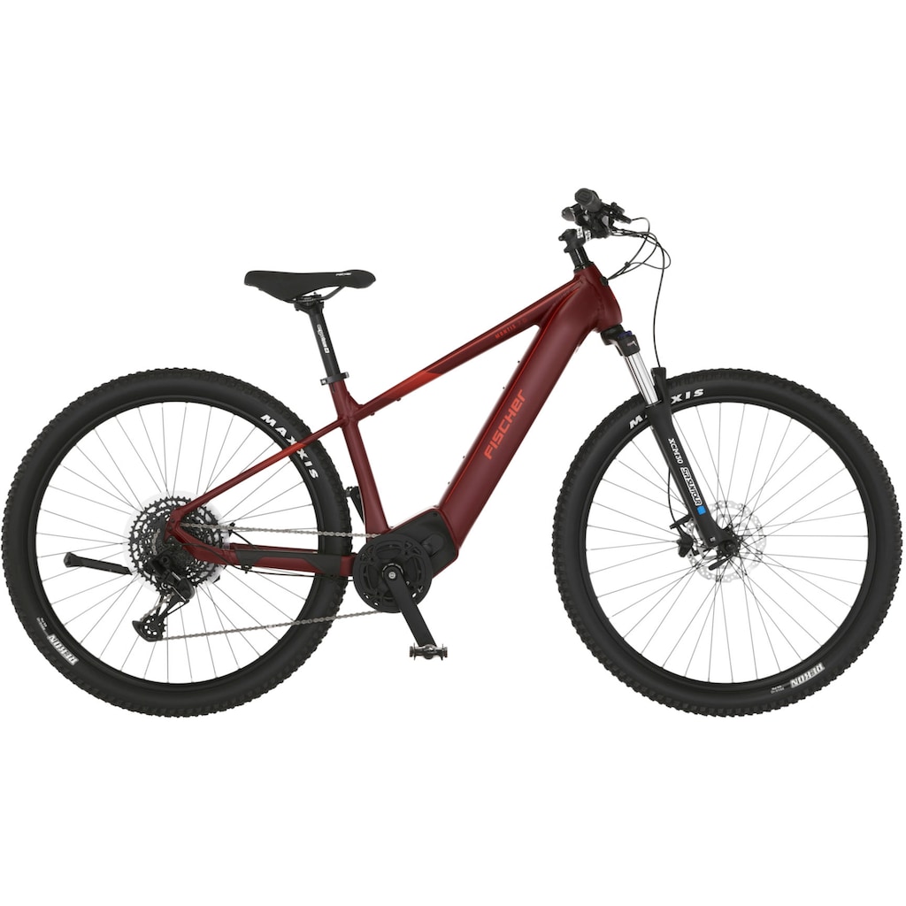 FISCHER Fahrrad E-Bike »MONTIS 7.0I 630«, 12 Gang, SRAM, SX 11-50, Mittelmotor 250 W, (Schloss)