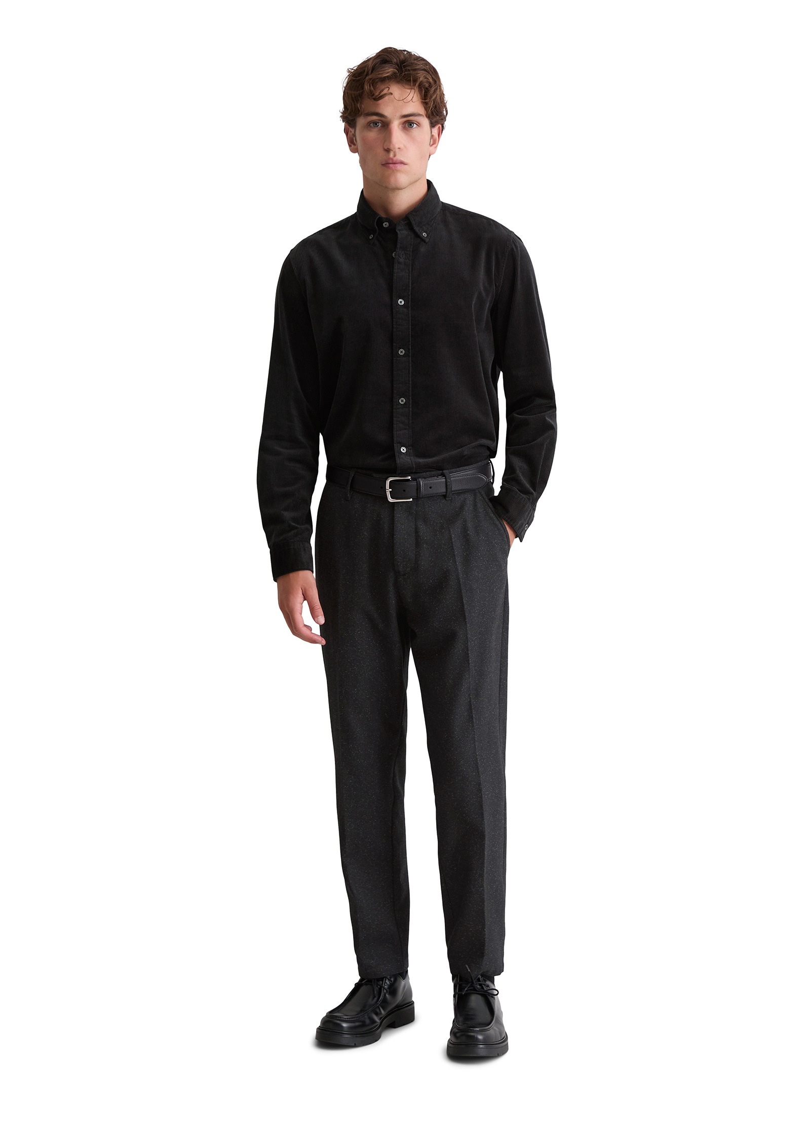 Marc O'Polo Langarmhemd »mit Button-Down-Kragen«
