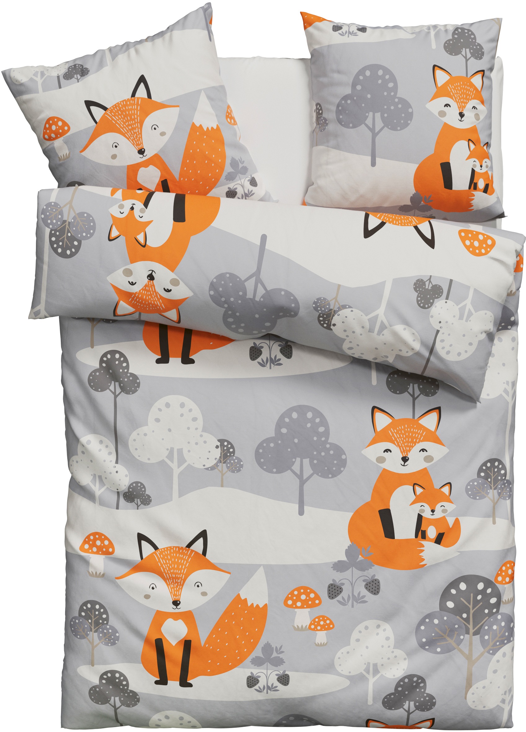 OTTO home Bettwäsche "Physalis" 2 Stk. tlg. in Gr. 135x200 oder 155x220 cm, günstig online kaufen