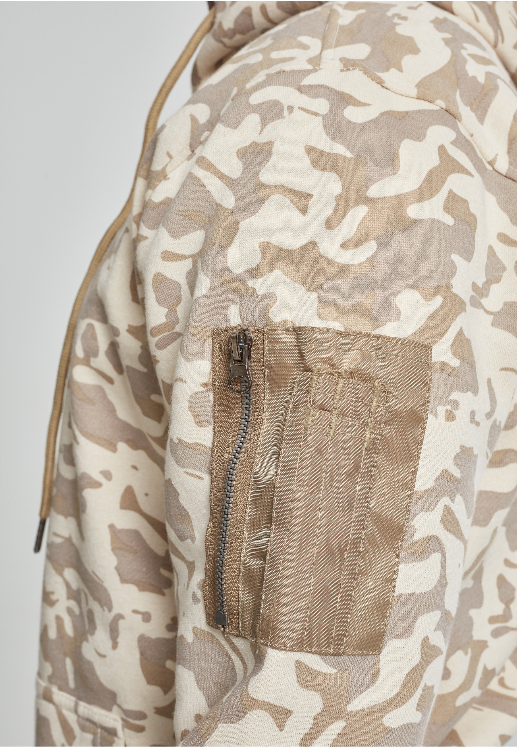 URBAN CLASSICS Sweatshirt »Urban Classics Herren Sweat Camo Bomber Hoody«, 1
