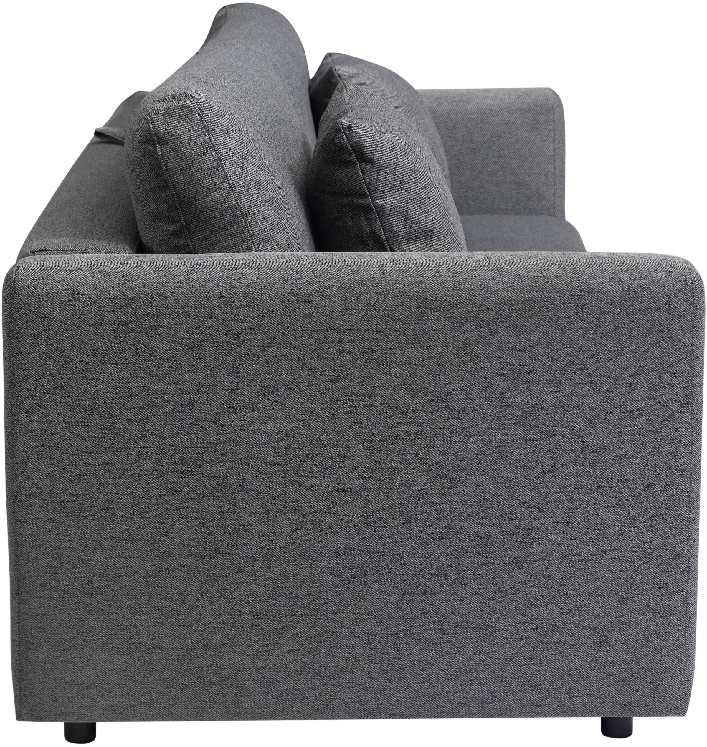 OTTO home Schlafsofa »LIOORA 3-Sitzer (240cm), Cord und Webstoff« Bettfunktion & Bettkasten, Premium Sitzkomfort (HR-Schaum/Federkern)