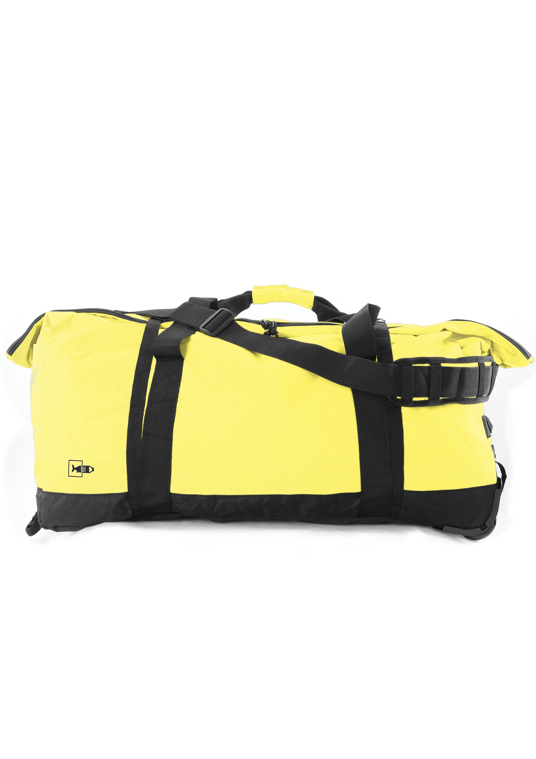 Umhängetasche NATIONAL GEOGRAPHIC "Pathway", Herren, Gr. B/H/T: 37cm x 76cm, gelb, Kunstfaser, Taschen Umhängetasche, aus recyceltem Polyester 3