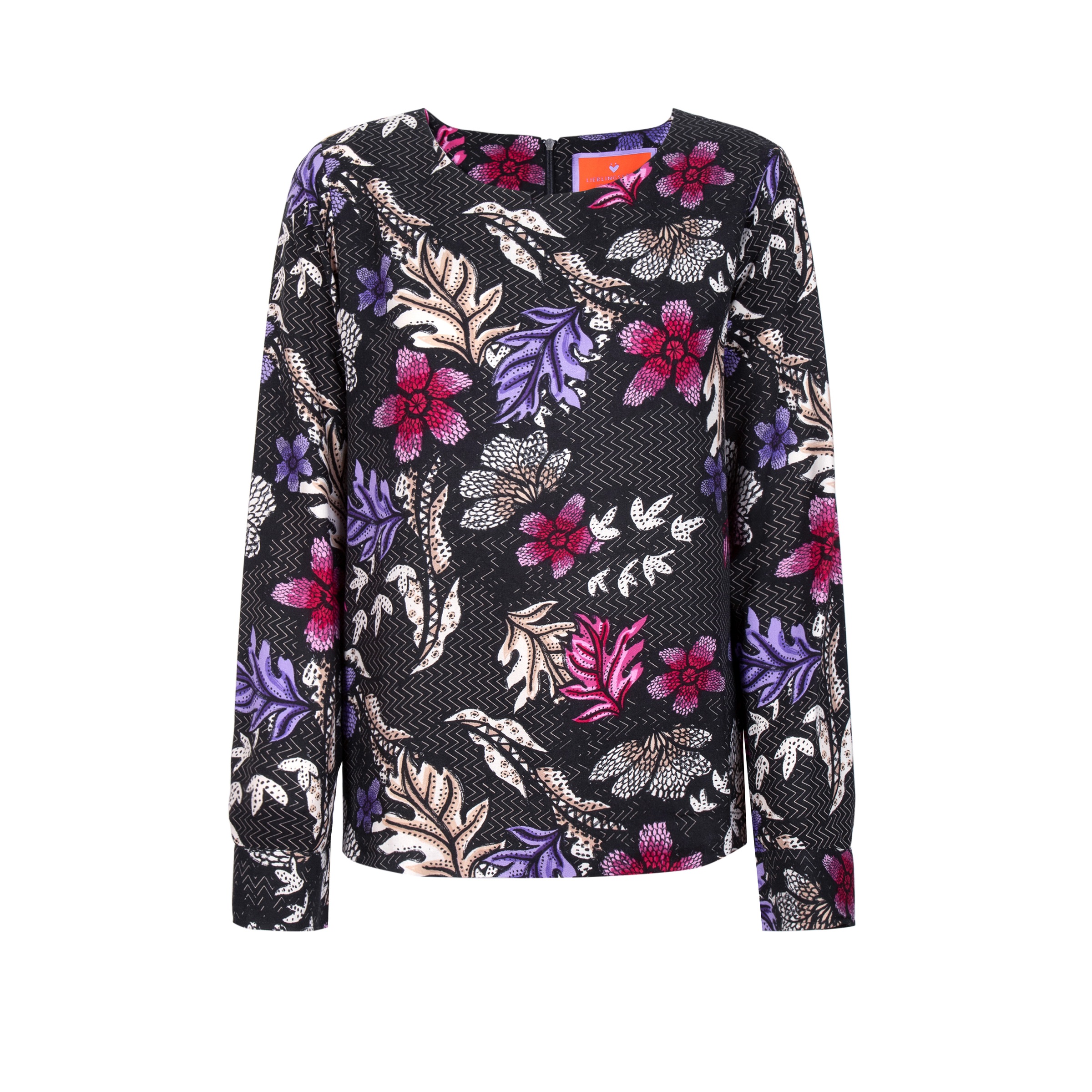 Lieblingsstück Schlupfbluse »OnellaL« mit allover Blumenprint