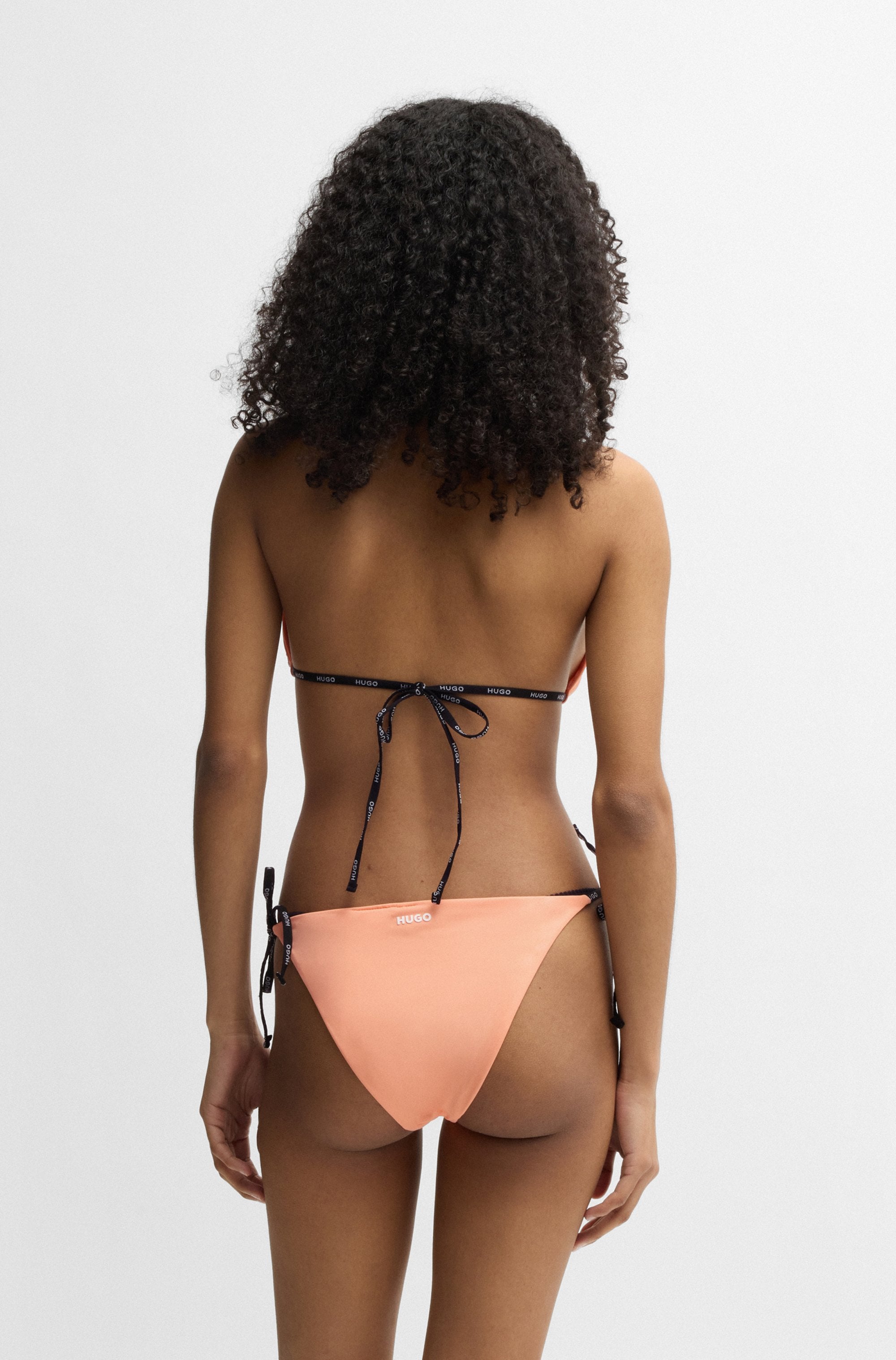 HUGO Underwear Triangel-Bikini-Top »PURE_TRIANGLE«, mit herausnehmbaren Polstern