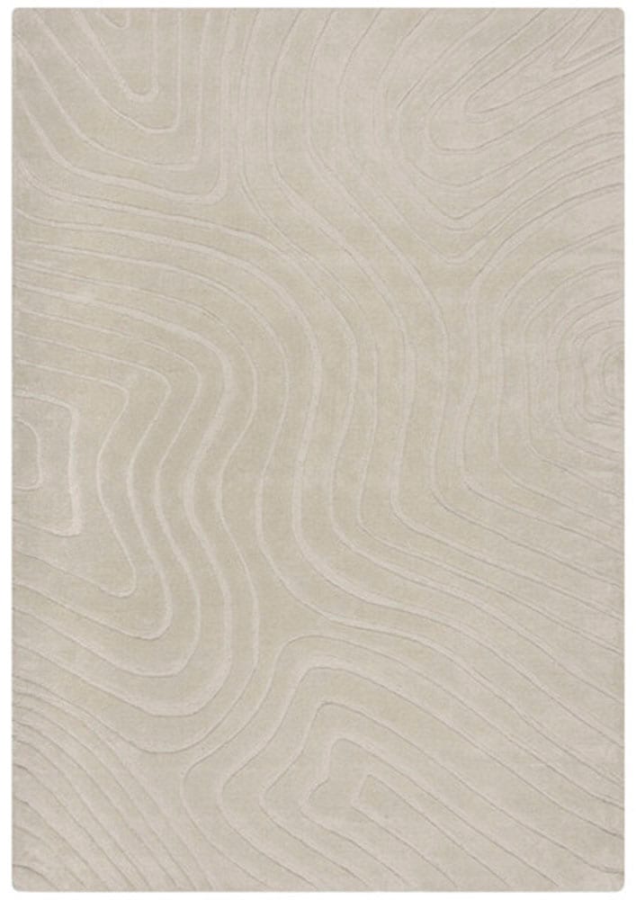 FLAIR RUGS Wollteppich »Mesmerise«, rechteckig, 14 mm Höhe, Wollteppich mit Hoch-Tief Effekt