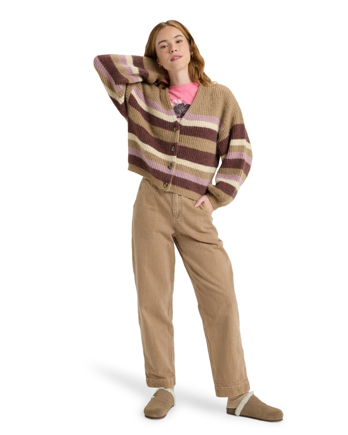 Roxy Sweater »Marble Tiles Stripe«
