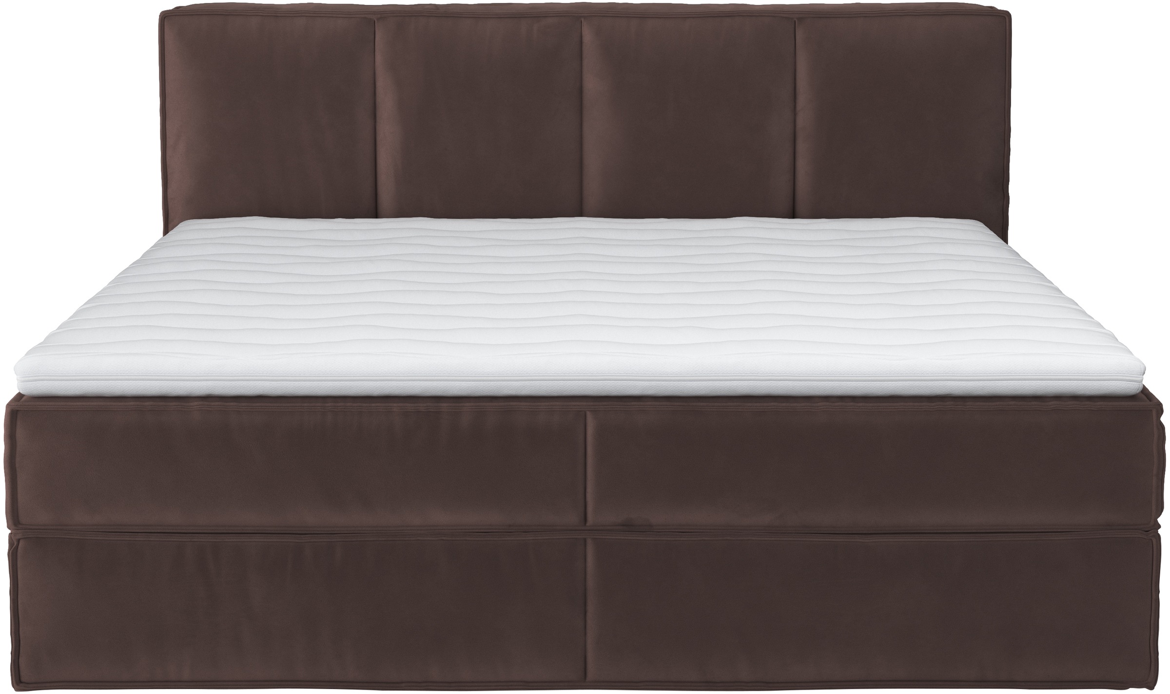 Home affaire Boxspringbett »Sacy«, Boxbett inkl. Topper, 2 Matratzen, Härtegrade H2, H3 und H4 wählbar