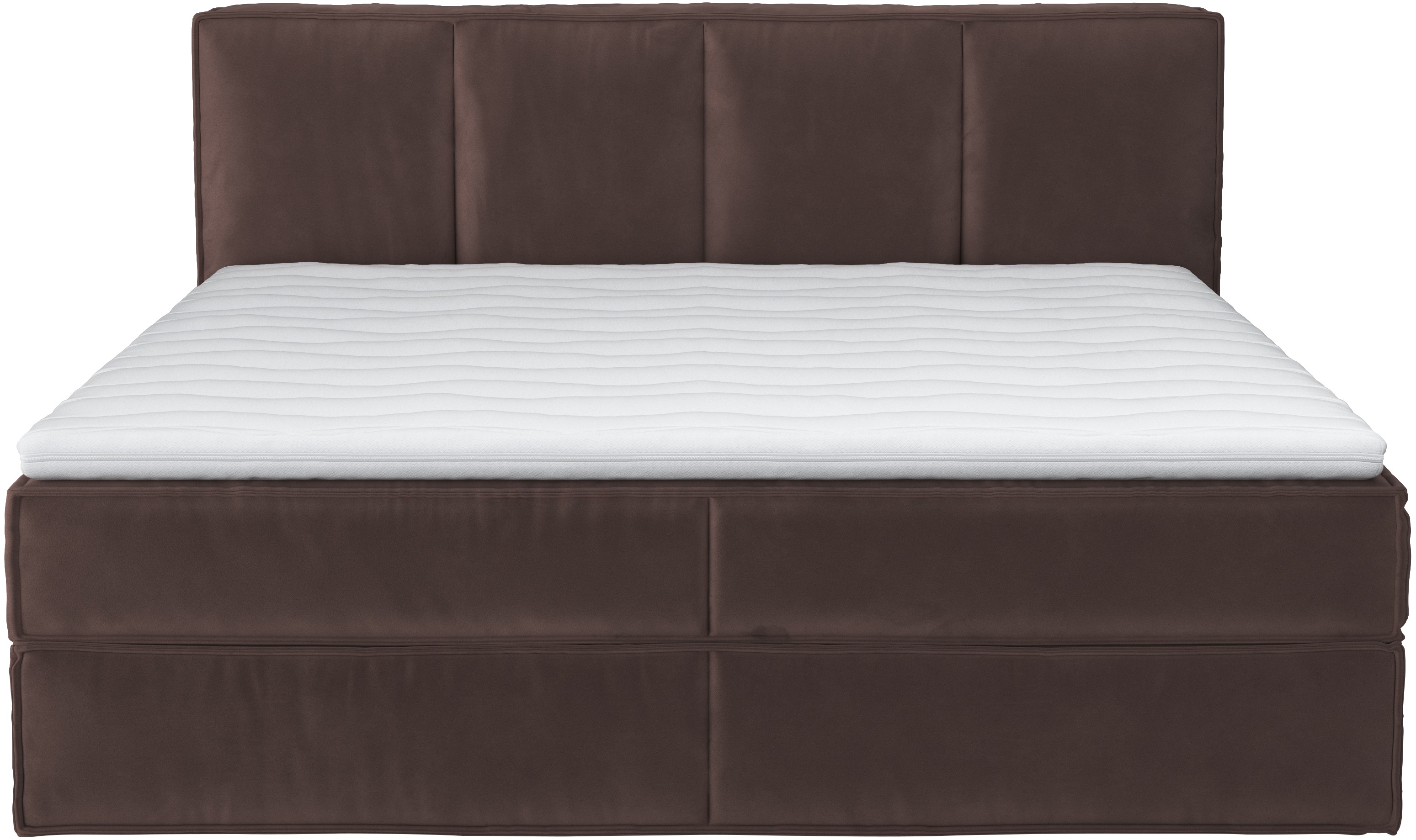 Thumbnail - Home affaire Boxspringbett "Milano", Boxbett inkl. Topper, 2 Matratzen, Härtegrade H2, H3 und H4 wählbar