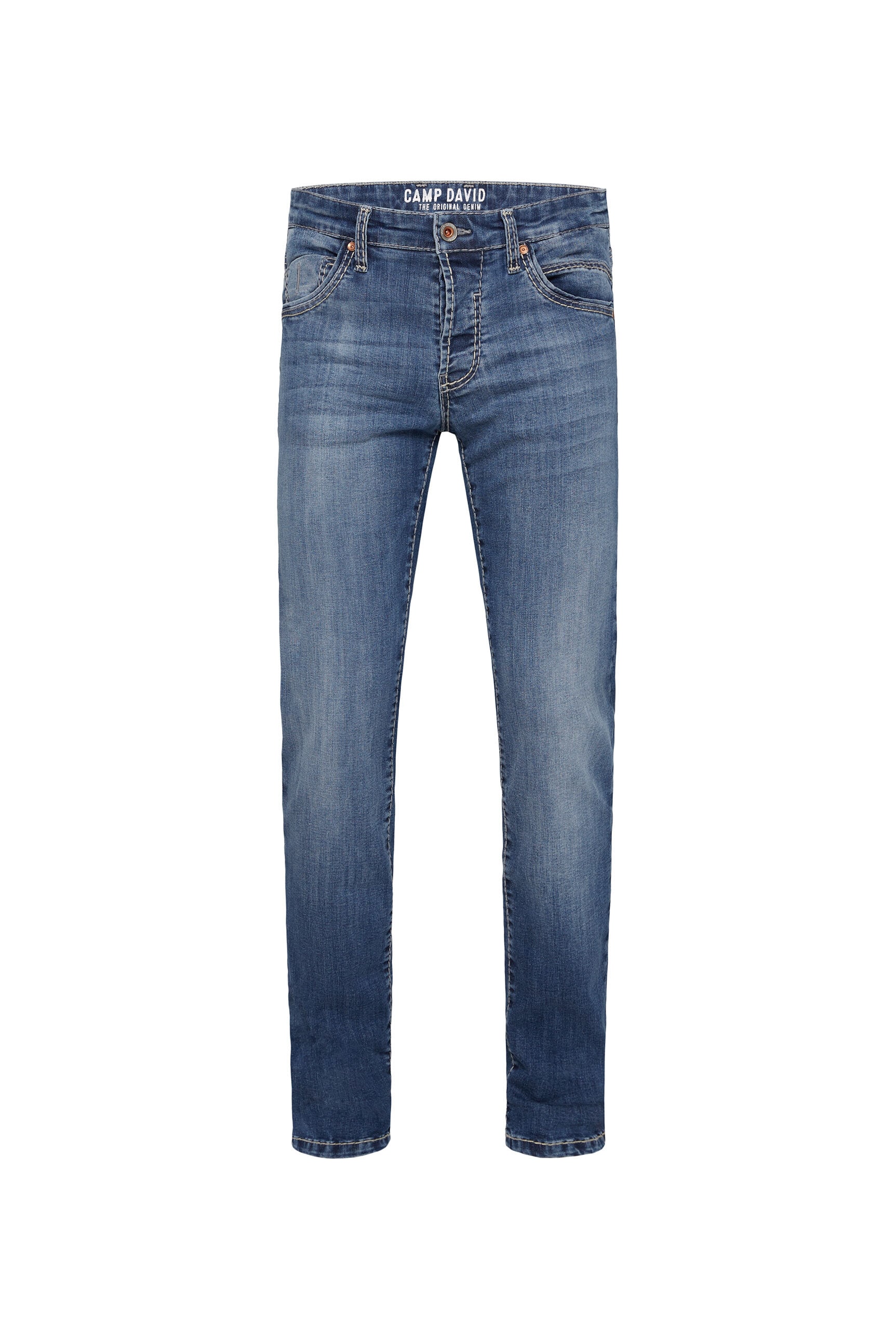 CAMP DAVID Slim-fit-Jeans, mit normaler Leibhöhe