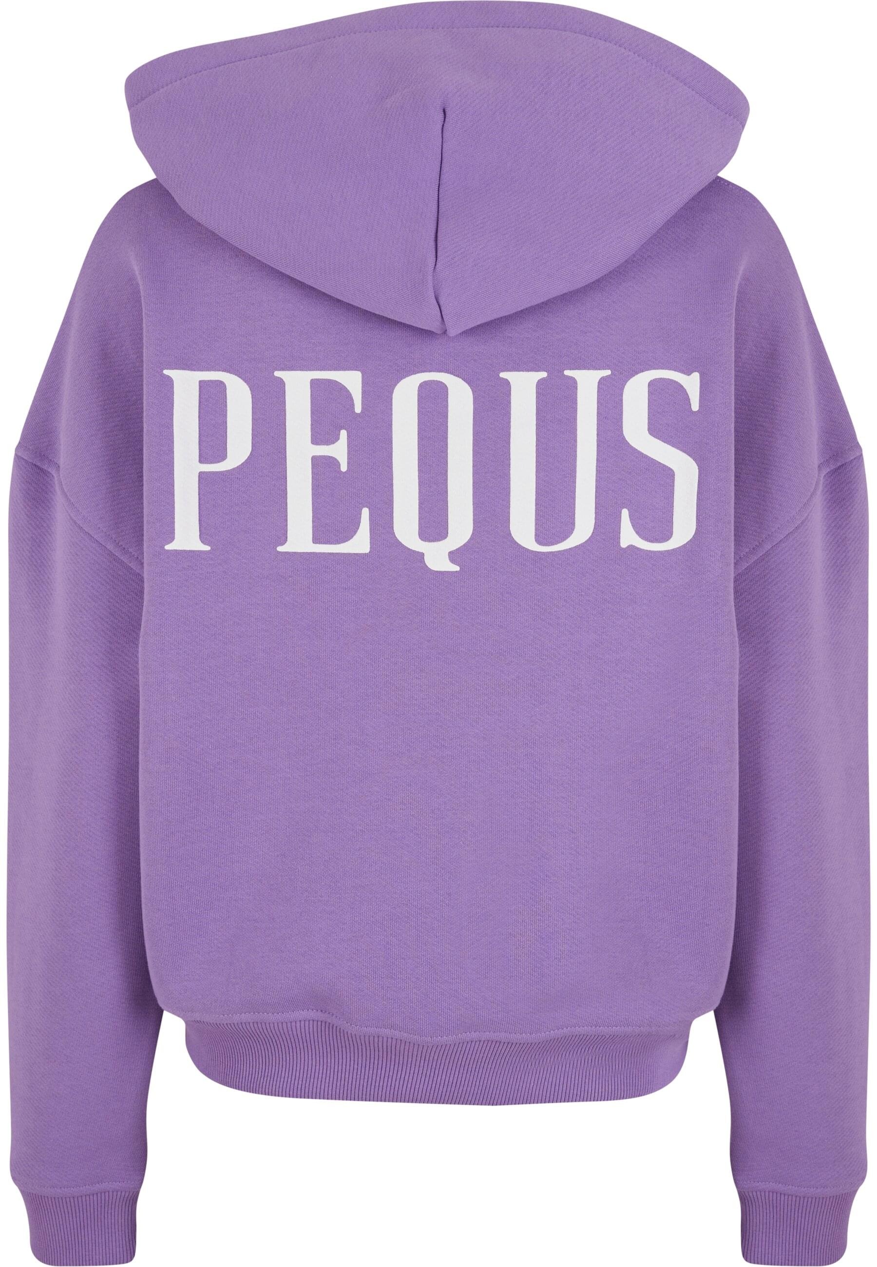 PEQUS Sweatjacke "PEQUS PEQUS Back Logo Zip-Hoodie" günstig online kaufen