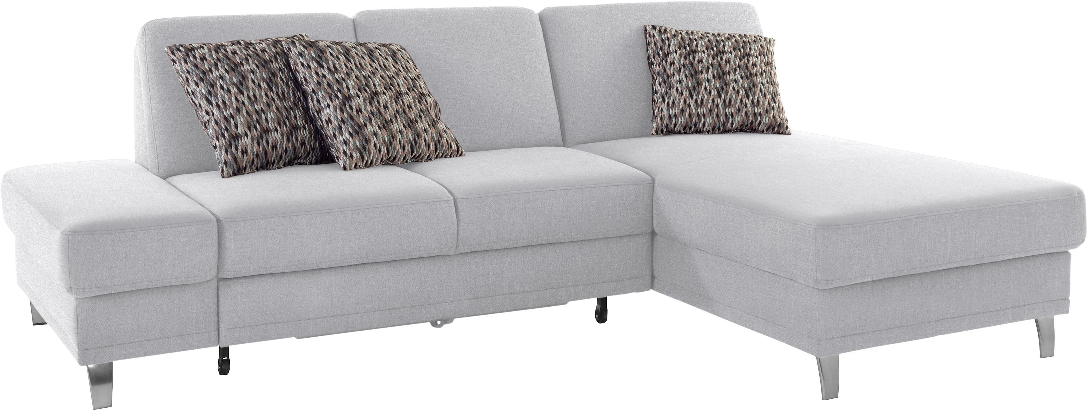 Thumbnail - sit&more Ecksofa "Clio L-Form", wahlweise mit Bettfunktion oder Vorziehsitz und Bettkasten, Federkern