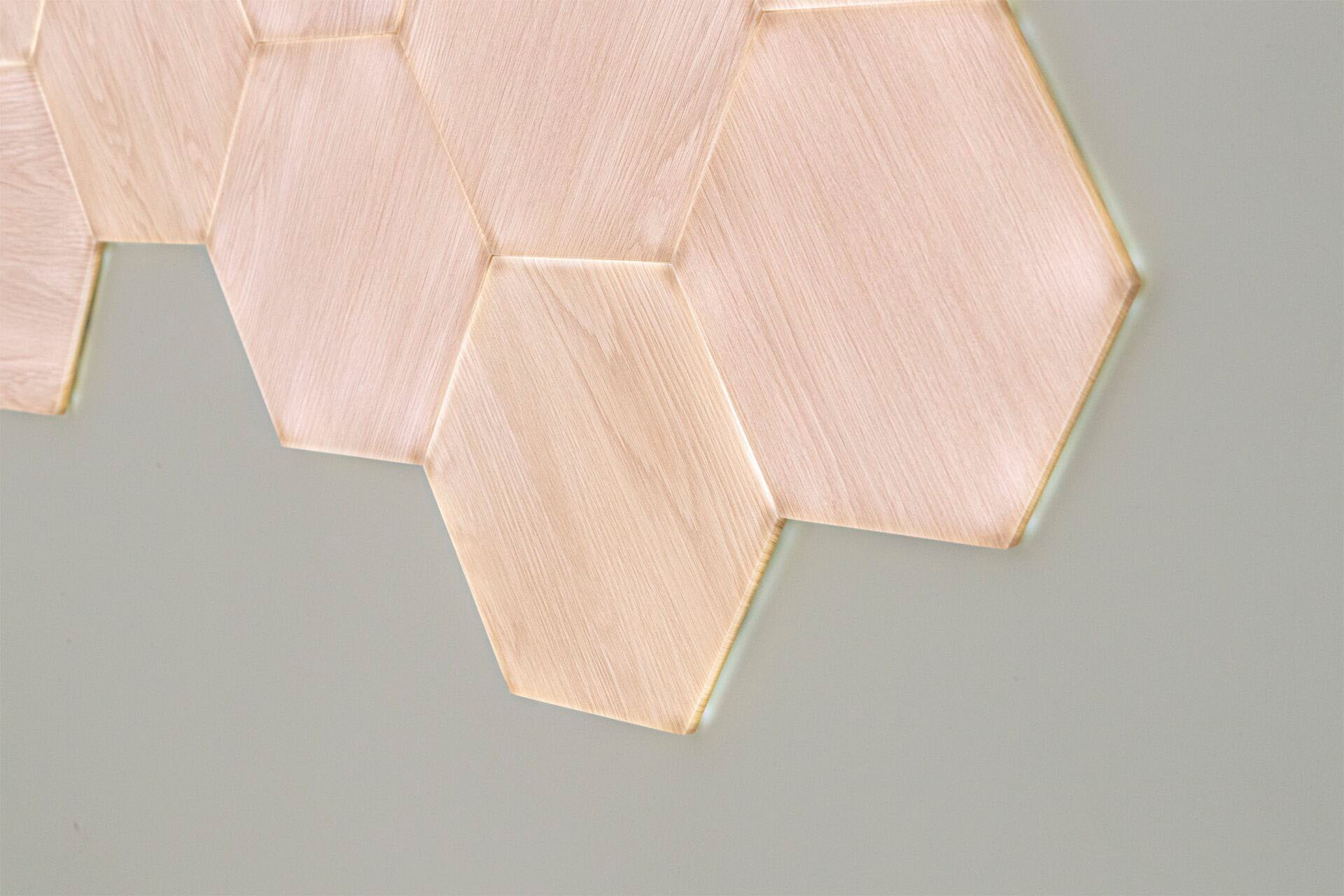 Technologie bestellen Beleuchtung Look«, | Dekolicht und nanoleaf Wood »Elements BAUR elegante Smarte