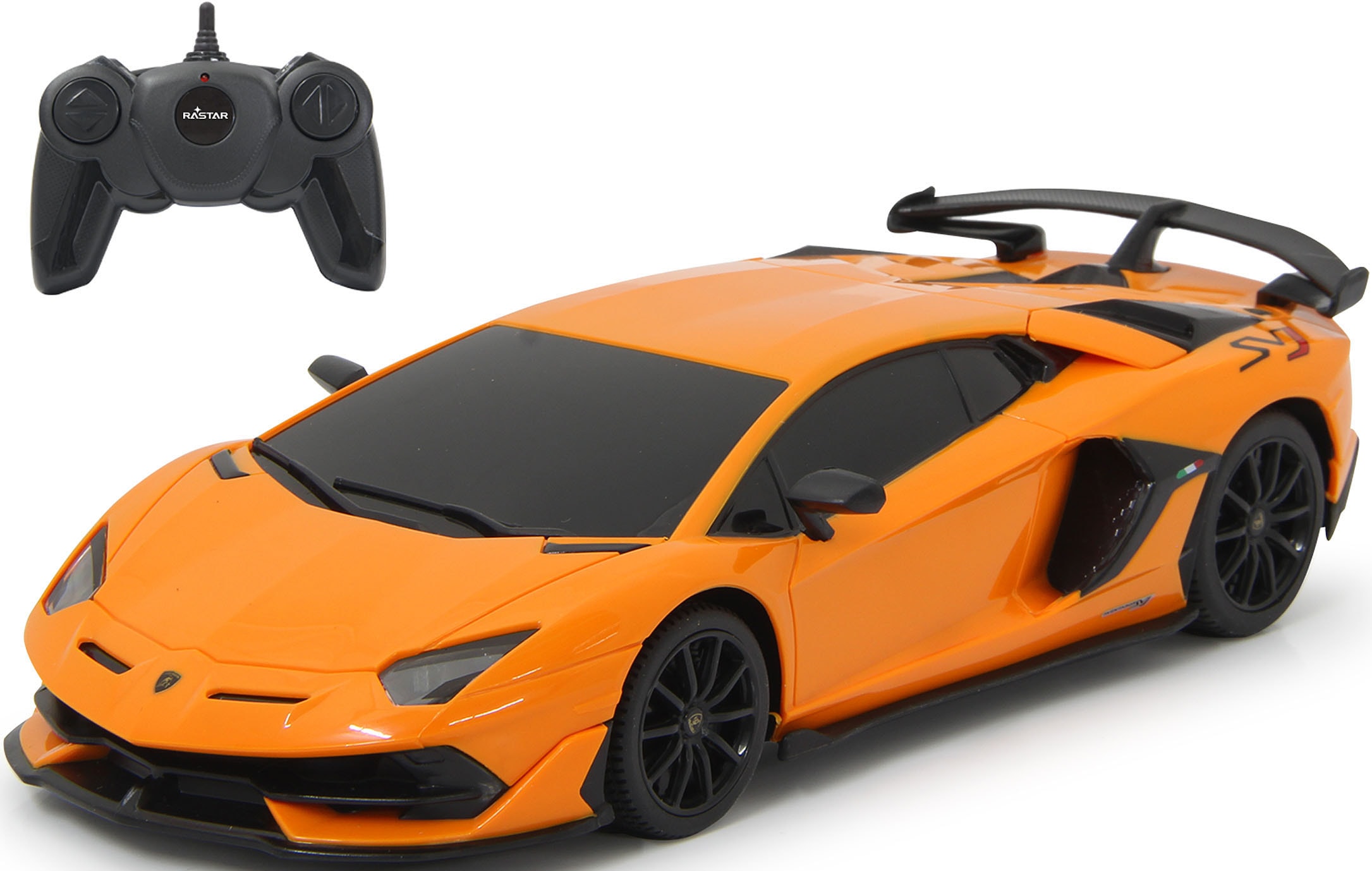 ferngesteuertes RC Auto Lamborghini m.Lizenz 1:24 orange 40,7 MHz 