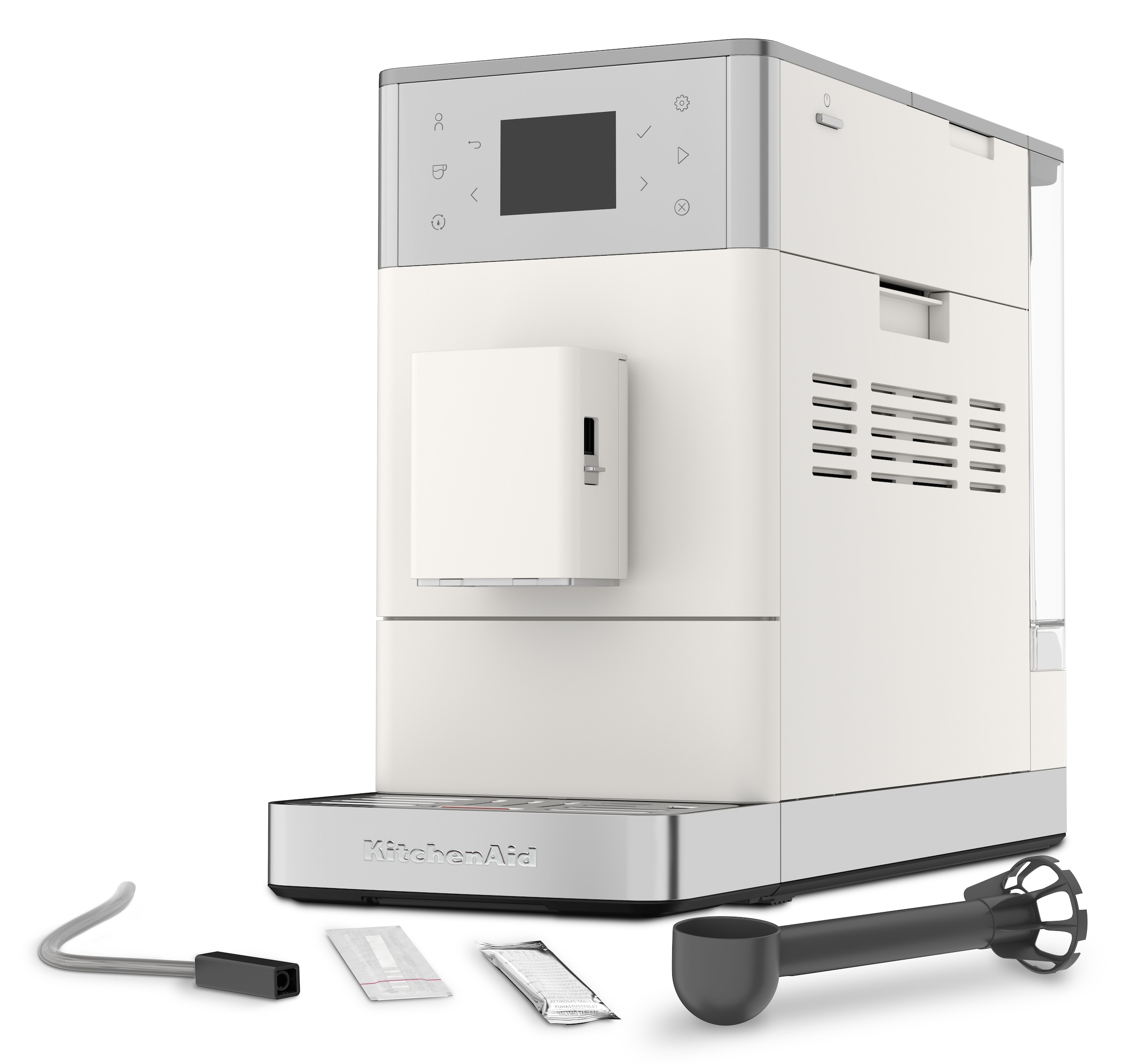 KitchenAid Kaffeevollautomat »5KES8453EPL« QuietGrind-System: ermöglicht eine leise Zubereitung bei jeder Tasse