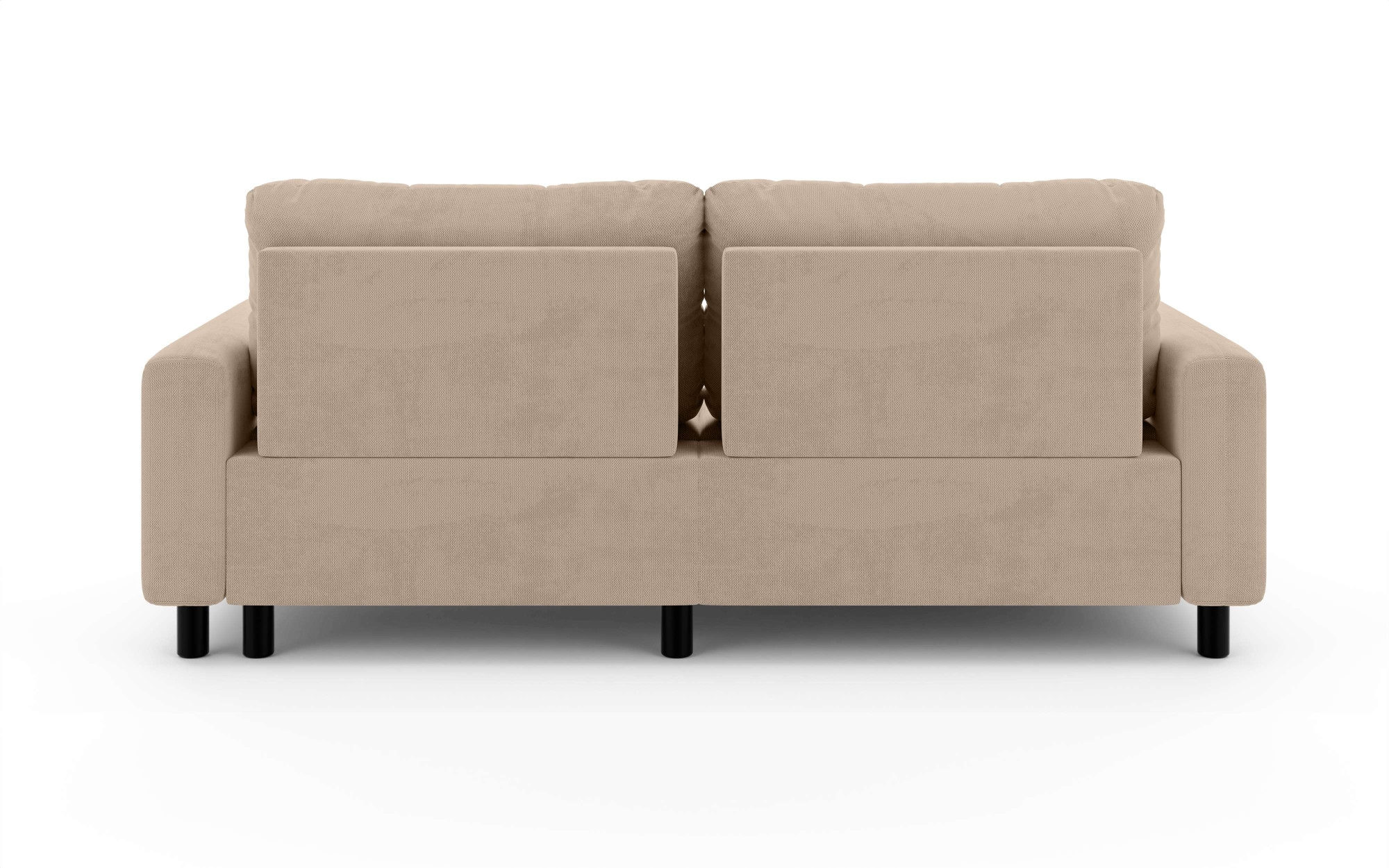 INOSIGN Ecksofa »FAIRVIEW mit verstellbaren Rückenlehne, Maße B/T/H: 234/174/93 cm«, L-Form mit Wellenunterfederung, Recamiere beidseitig montierbar