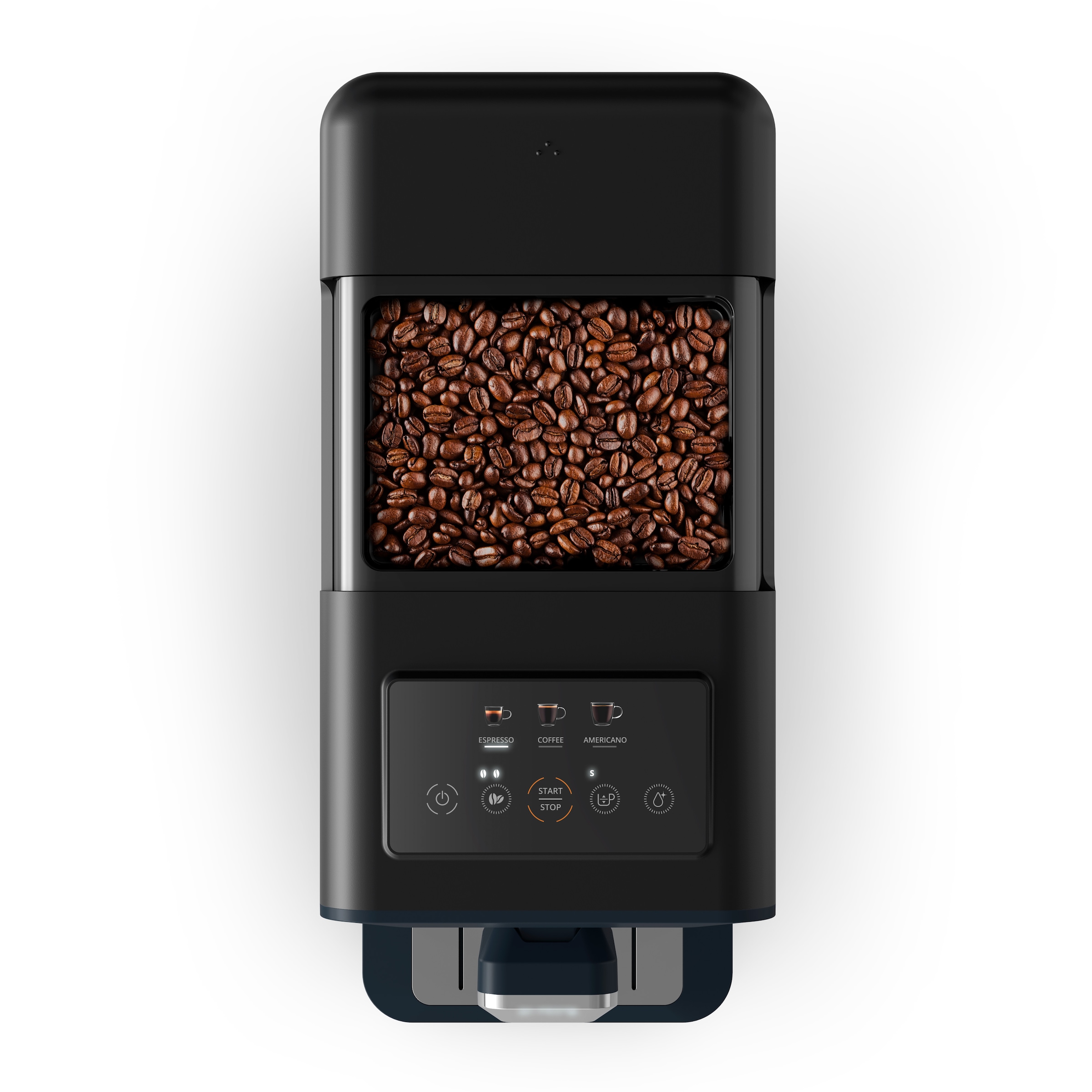 Krups Kaffeevollautomat »EA2004 My Coffee« super-kompakt, 3 Rezepte, Touchpanel, einfache Reinigung und Pflege