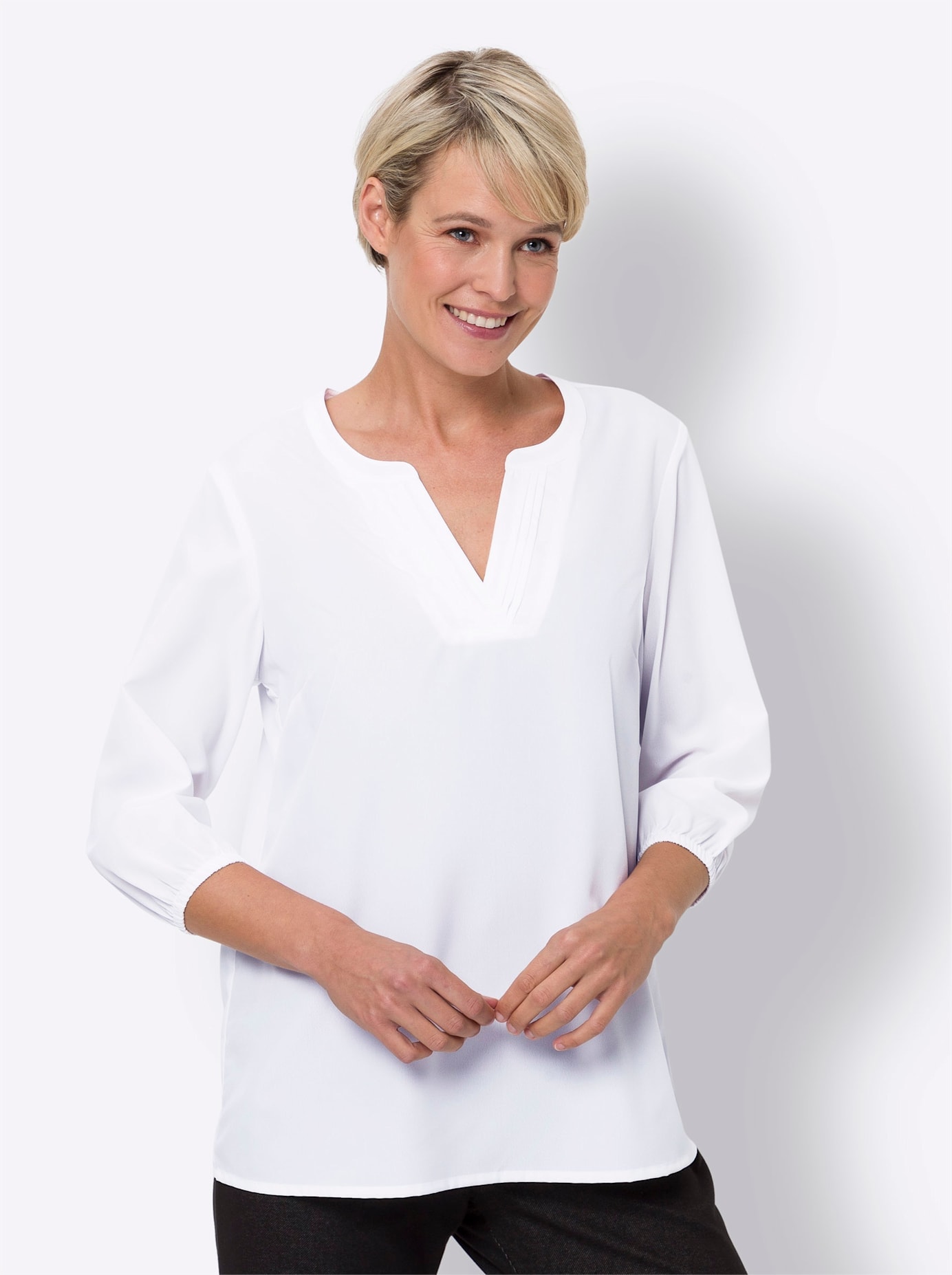 Classic Basics Schlupfbluse günstig online kaufen