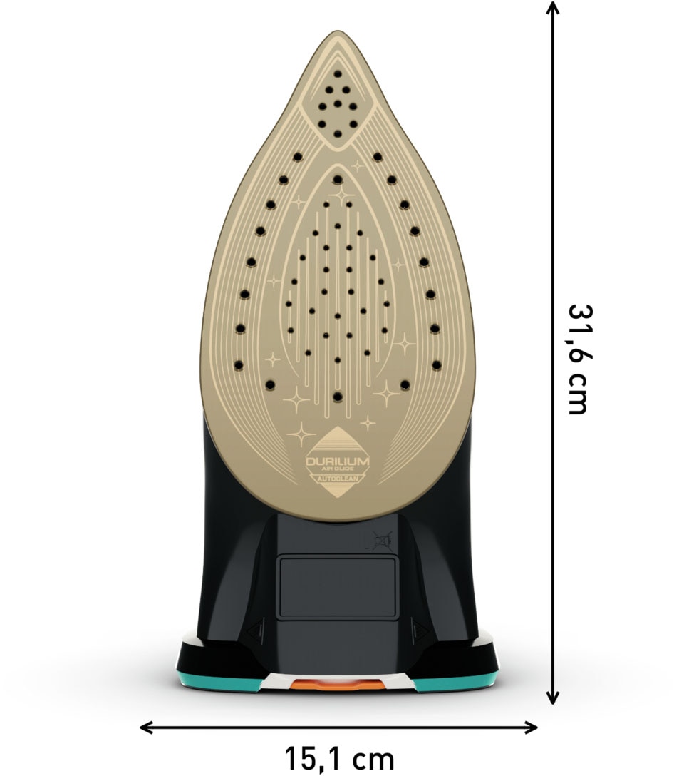 Tefal Dampfbügeleisen »FV9844 Ultimate Pure« 3200 W Durilium Airglide Autoclean-Bügelsohle, automatische Abschaltung