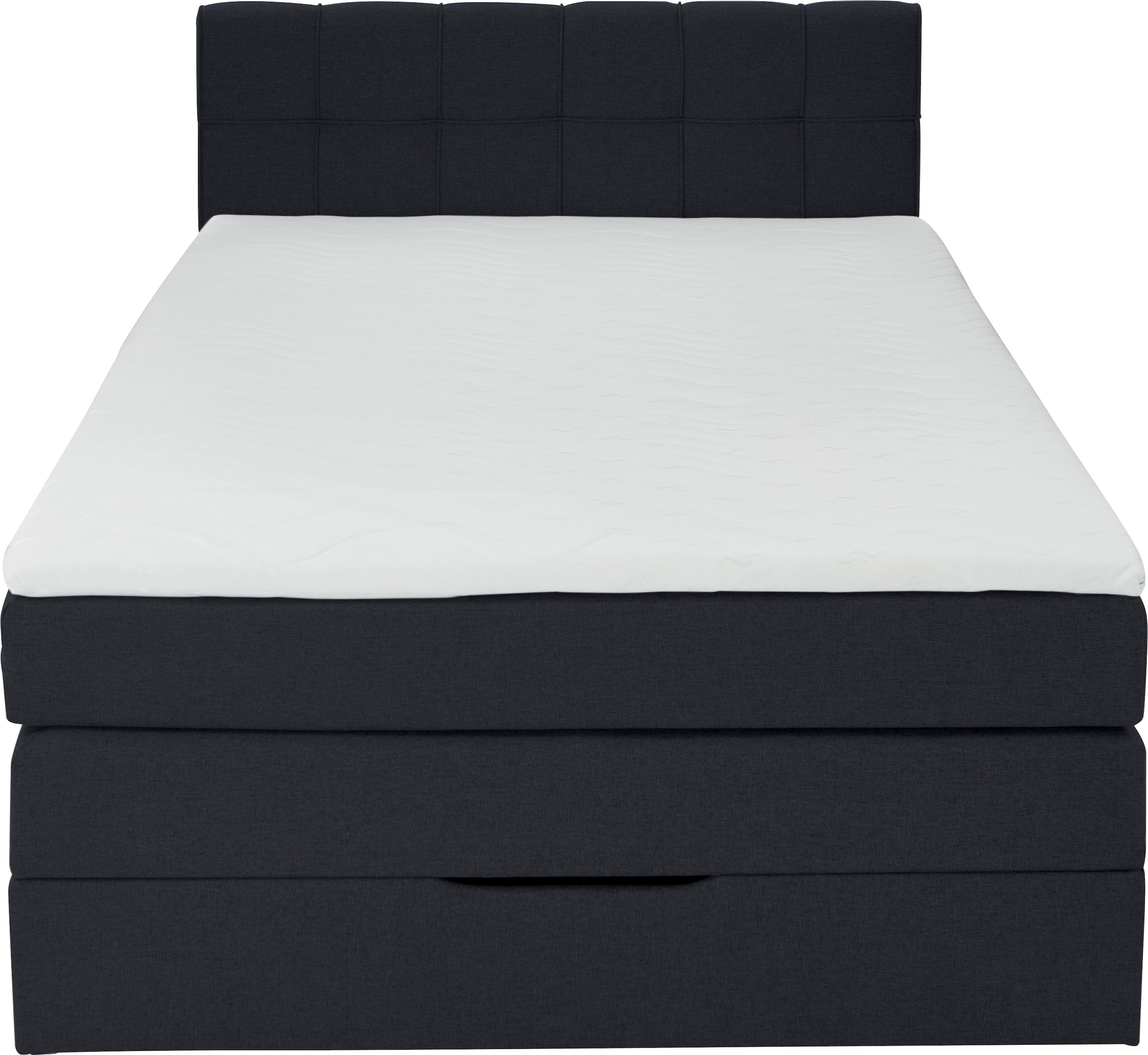 INOSIGN Boxspringbett »Fornoli«, inkl. Topper und Bettkasten, H3 in zwei Matratzenarten