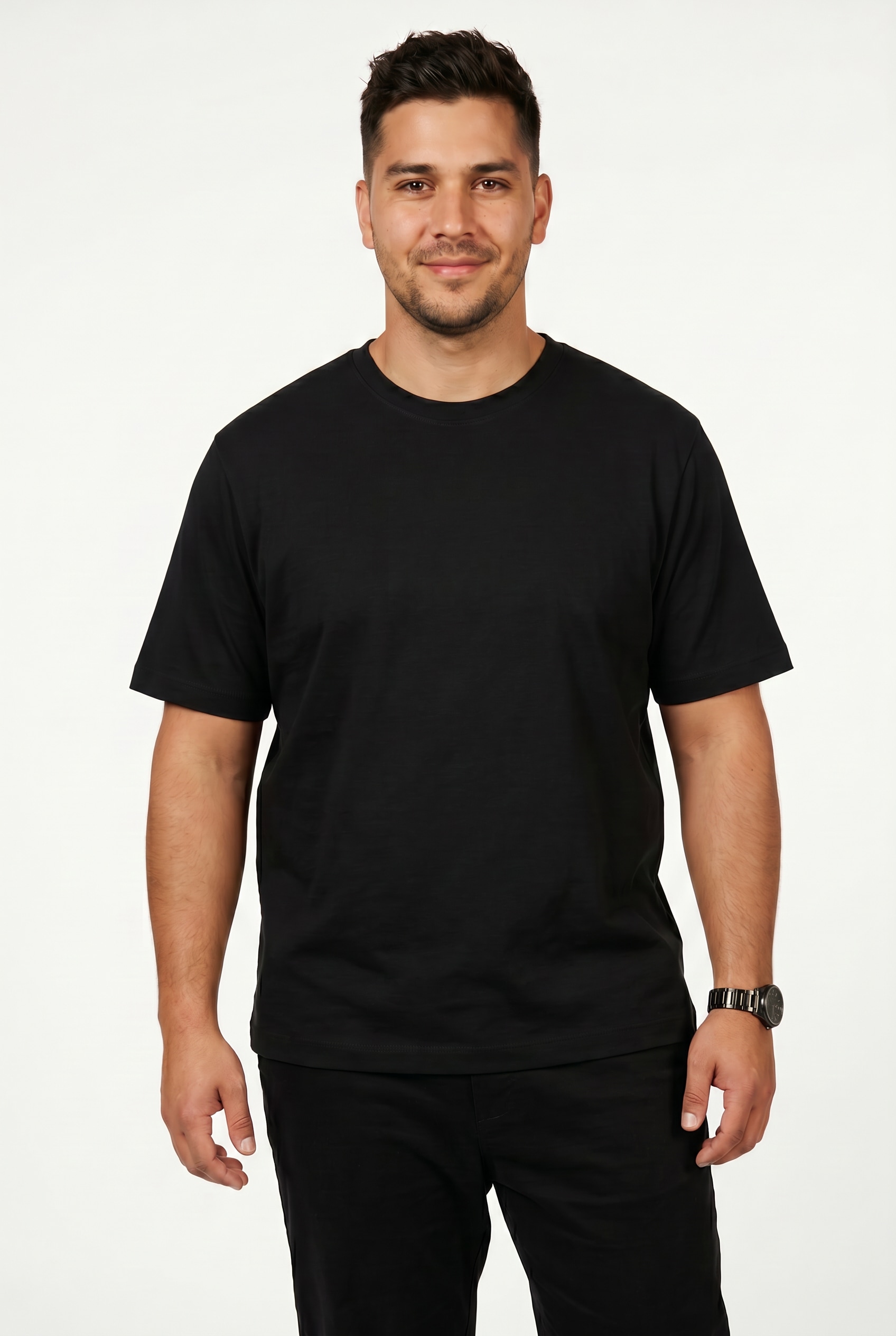 Jack & Jones PlusSize T-Shirt "JCOFUSION BADGE TEE SS CREW NECK PLS"