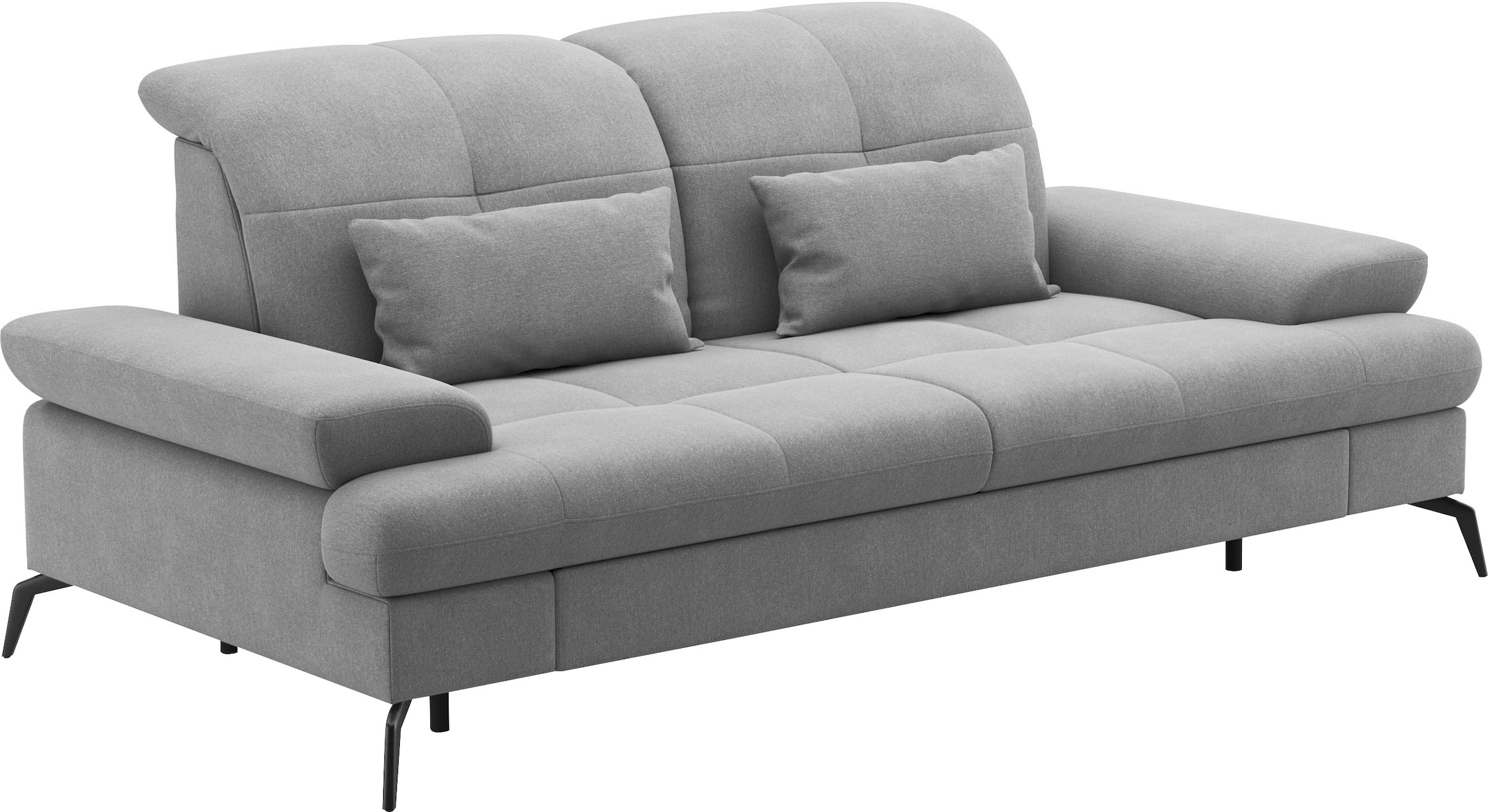 sit&more 2,5-Sitzer »Amica, inkl. Sitztiefenverstellung und Armteilverstellung«, wahlweise mit Kopfteilverstellung und Bettfunktion