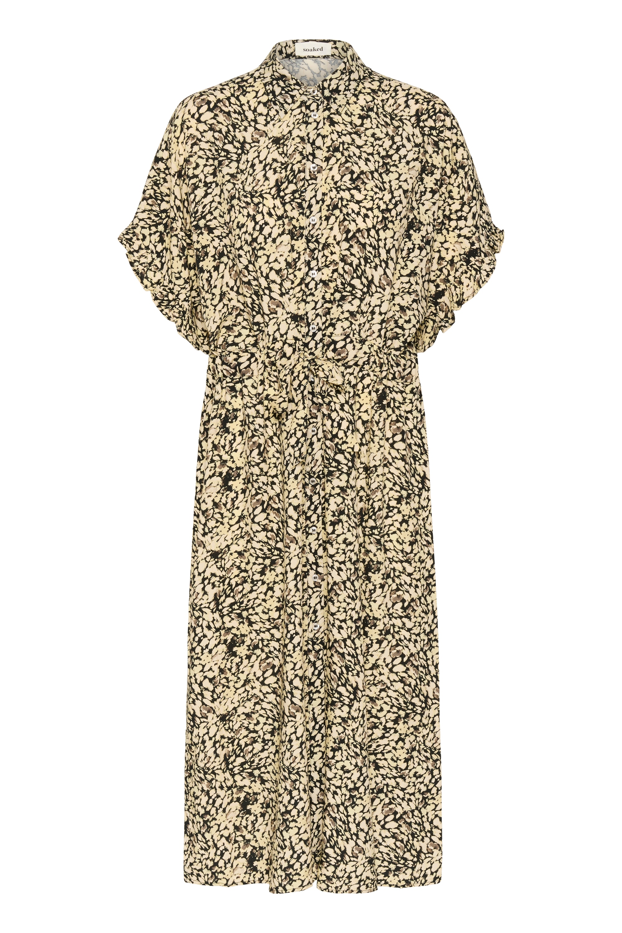 SOAKED IN LUXURY Midikleid "Damen Kleid SLNaya"