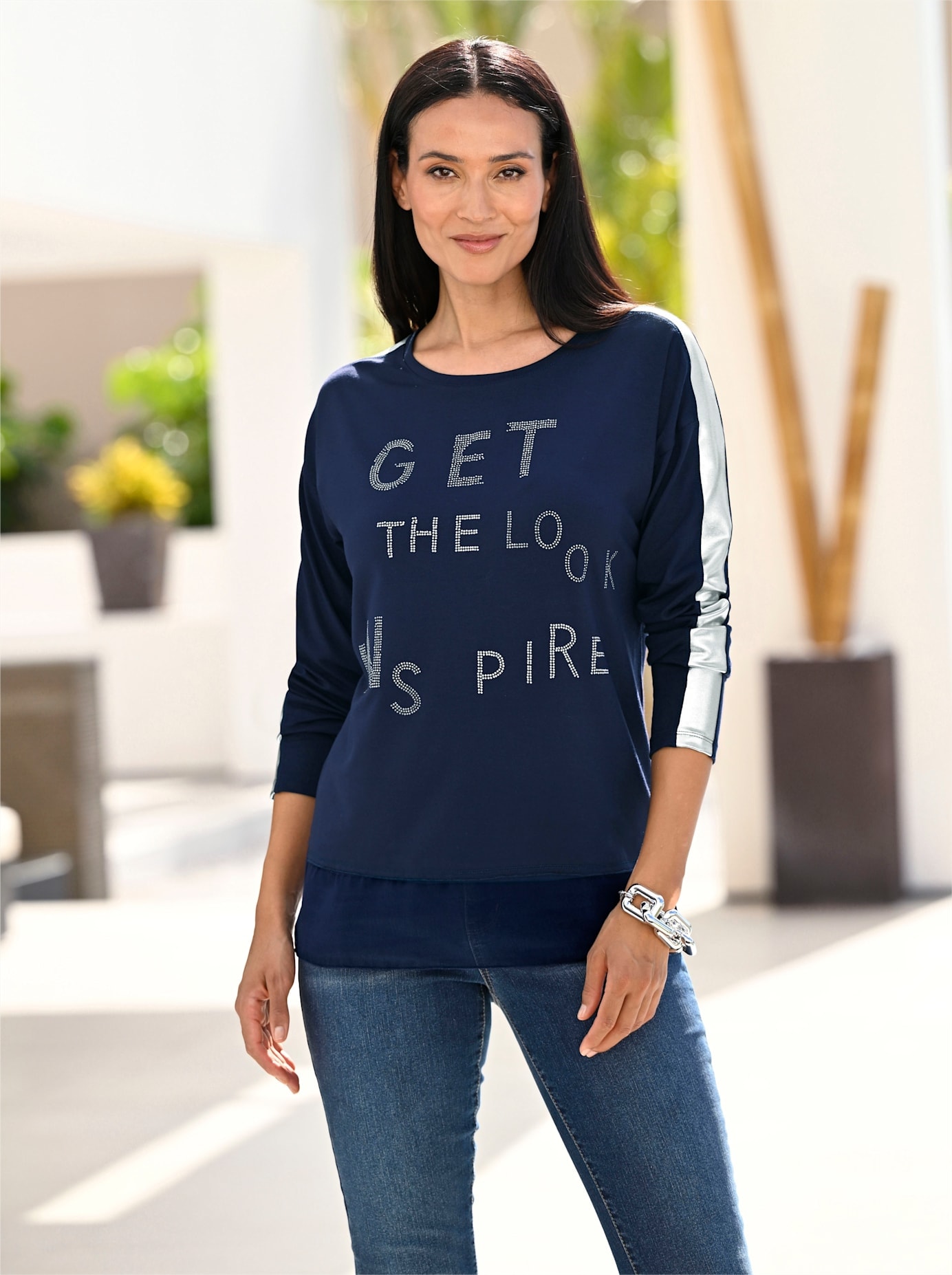heine Langarmshirt "Shirt" 1 Stk. tlg. günstig online kaufen