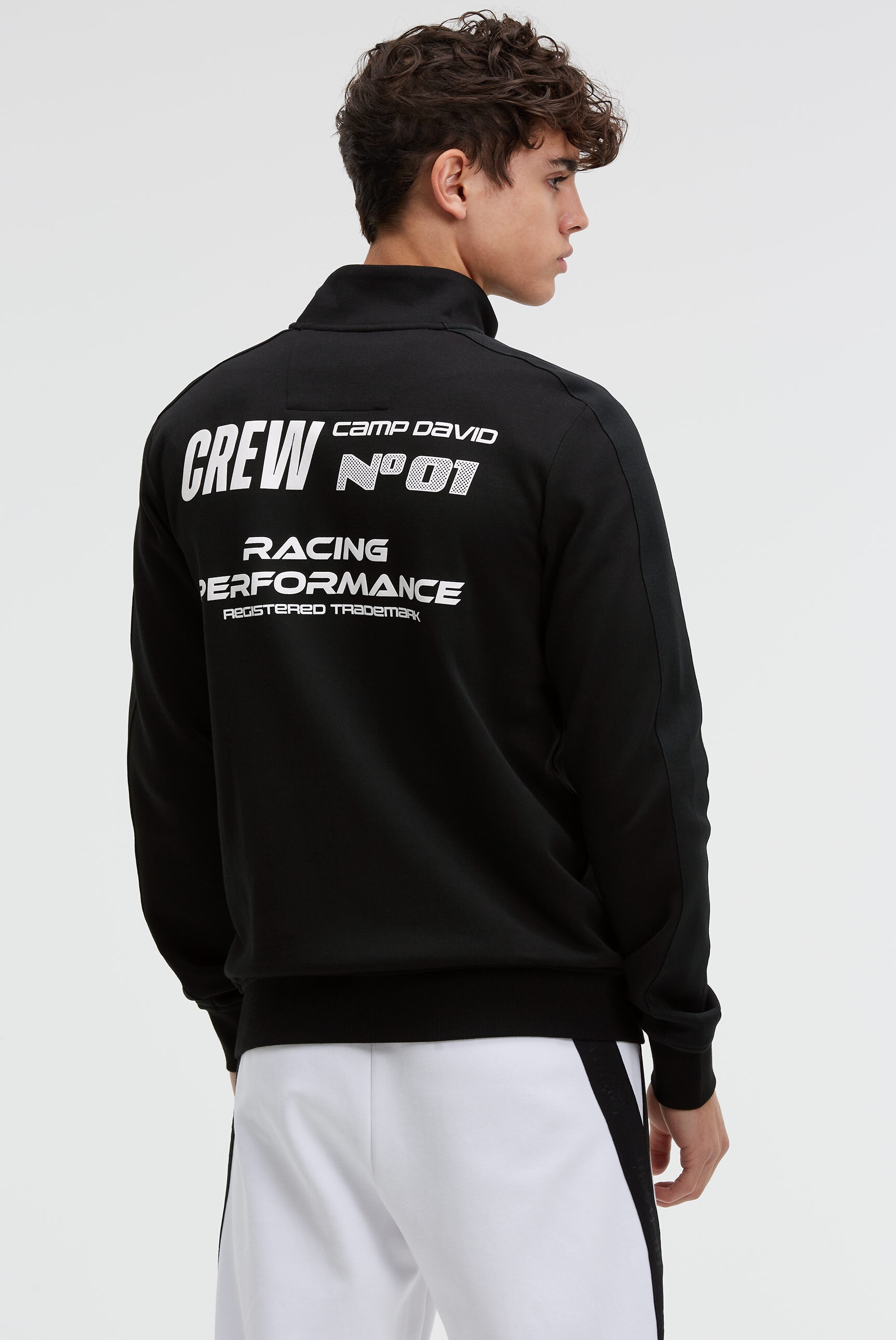 CAMP DAVID Sweatjacke mit Reißverschlusstaschen günstig online kaufen