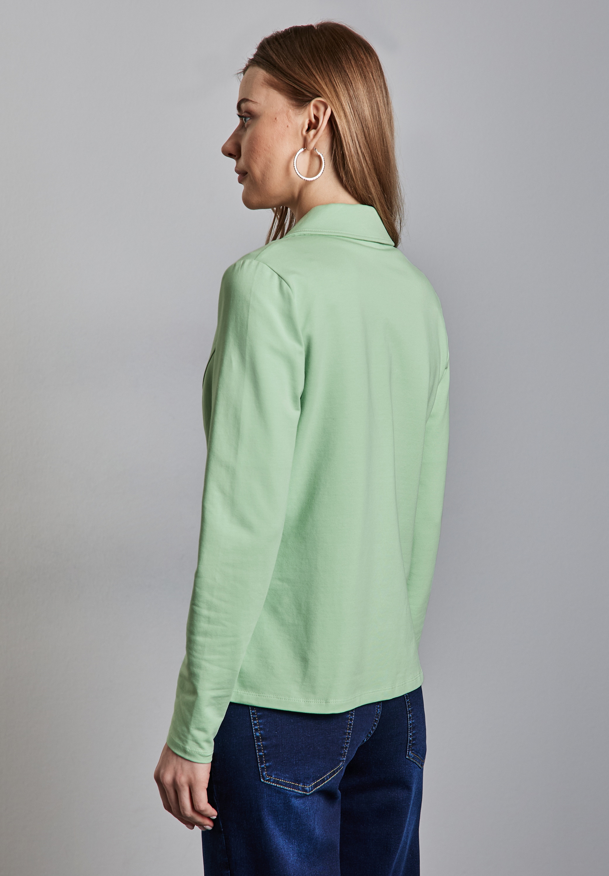 STREET ONE Sweatblazer, mit aufgenähten Taschen