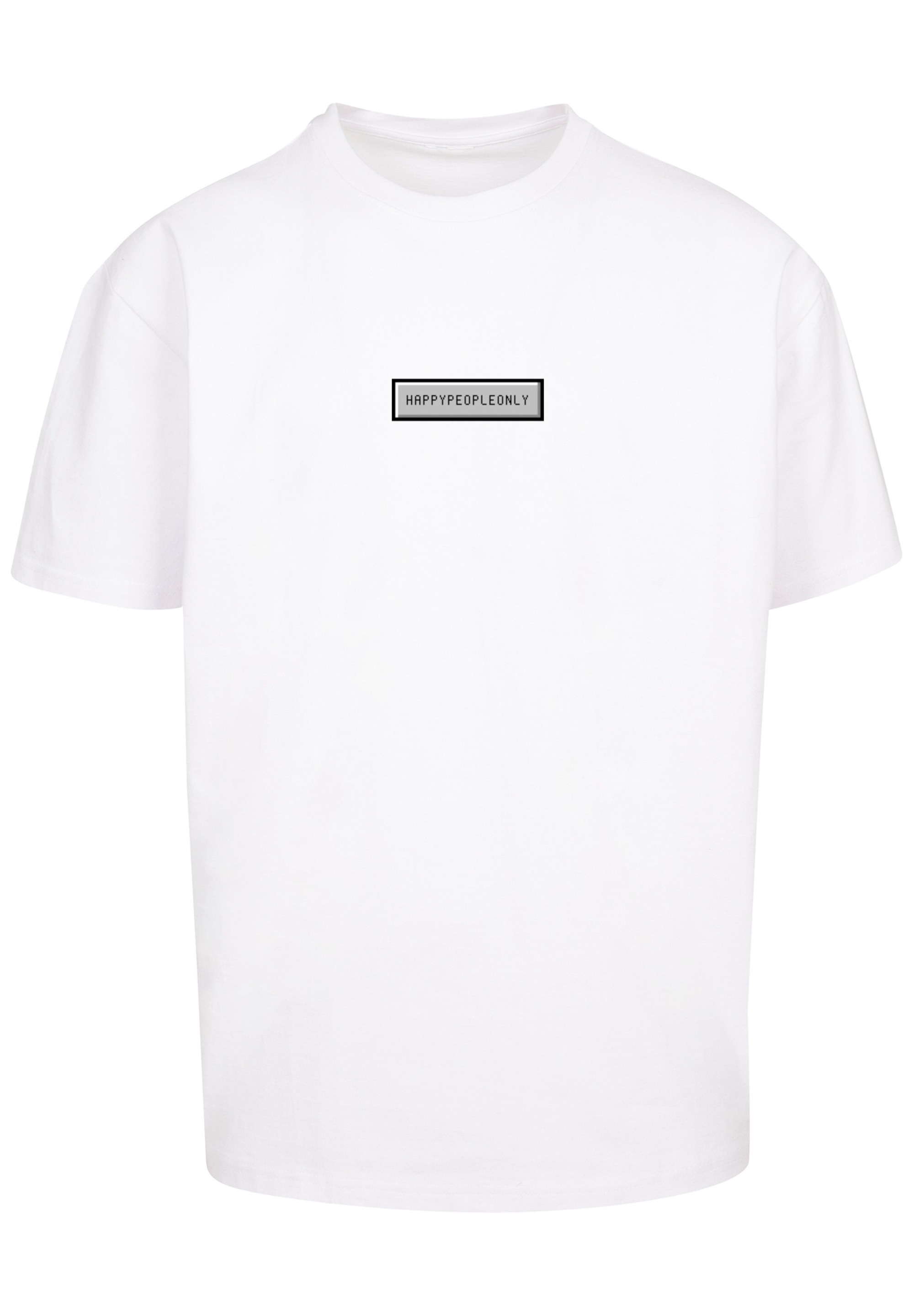 F4NT4STIC T-Shirt »SIlvester Party Happy People Only«, Print