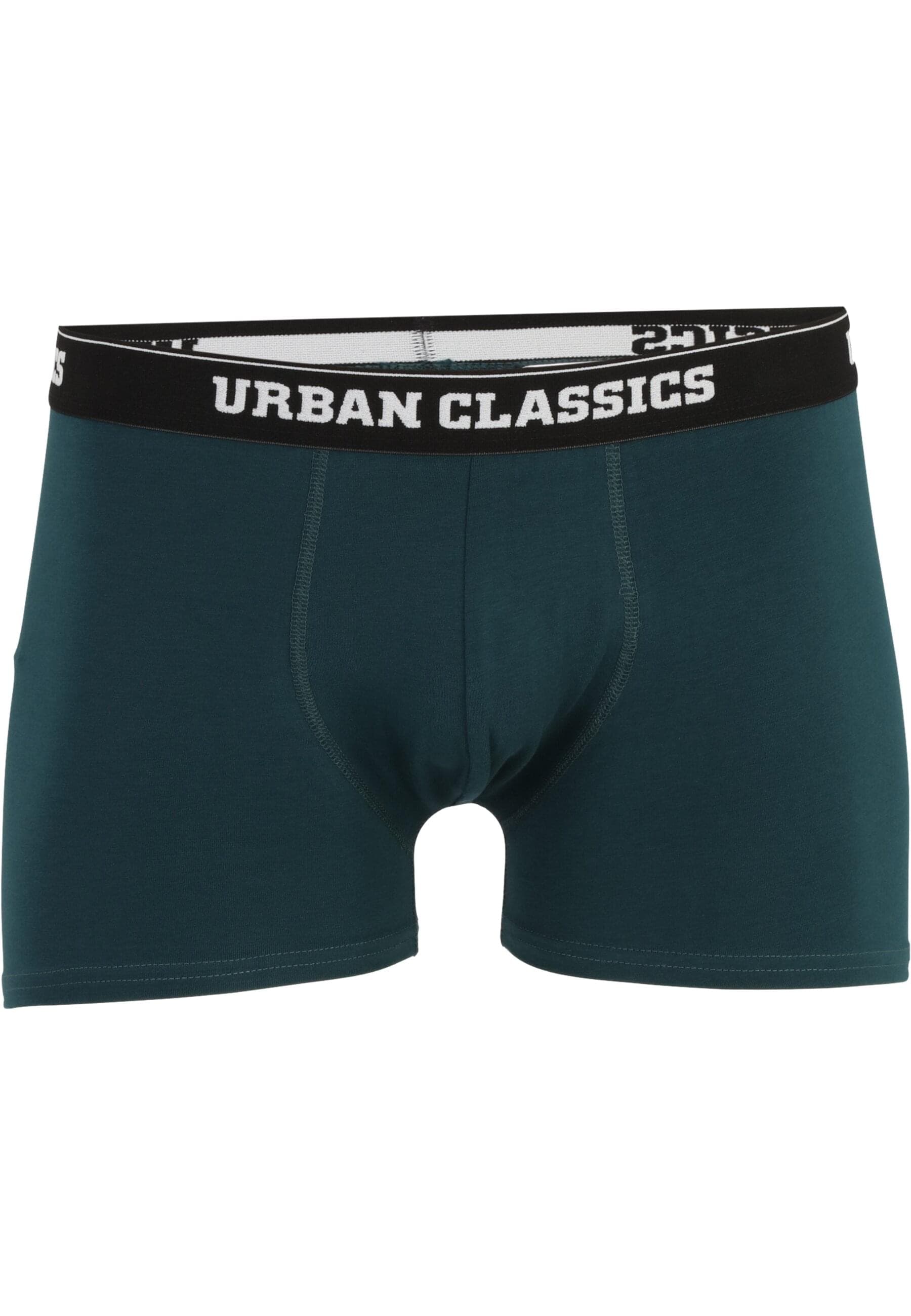 URBAN CLASSICS Boxershorts »Urban Classics Herren Organic Boxer Shorts 5-Pack«, (1 St.)