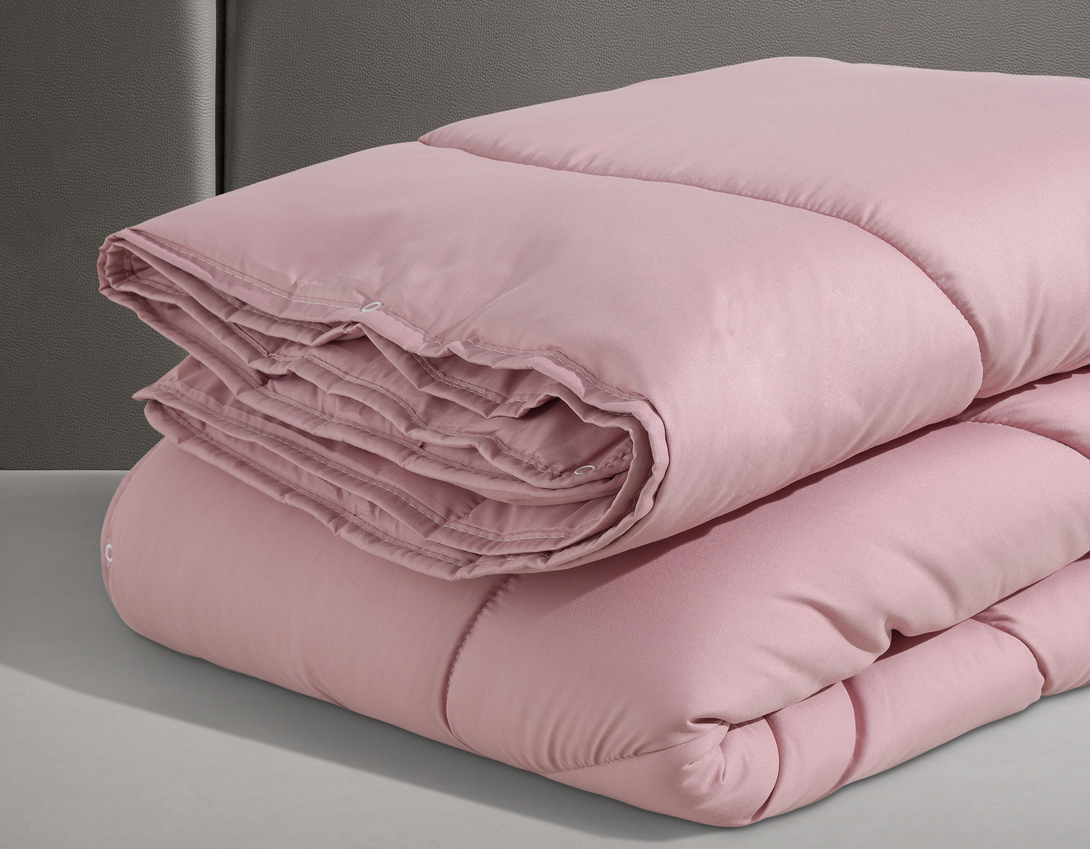 Thumbnail - my home Microfaserbettdecke "Microlux, Bettdecke 135x200 cm, 155x220 cm, 200x200 cm" 4-Jahreszeiten Füllung Polyester3D-...